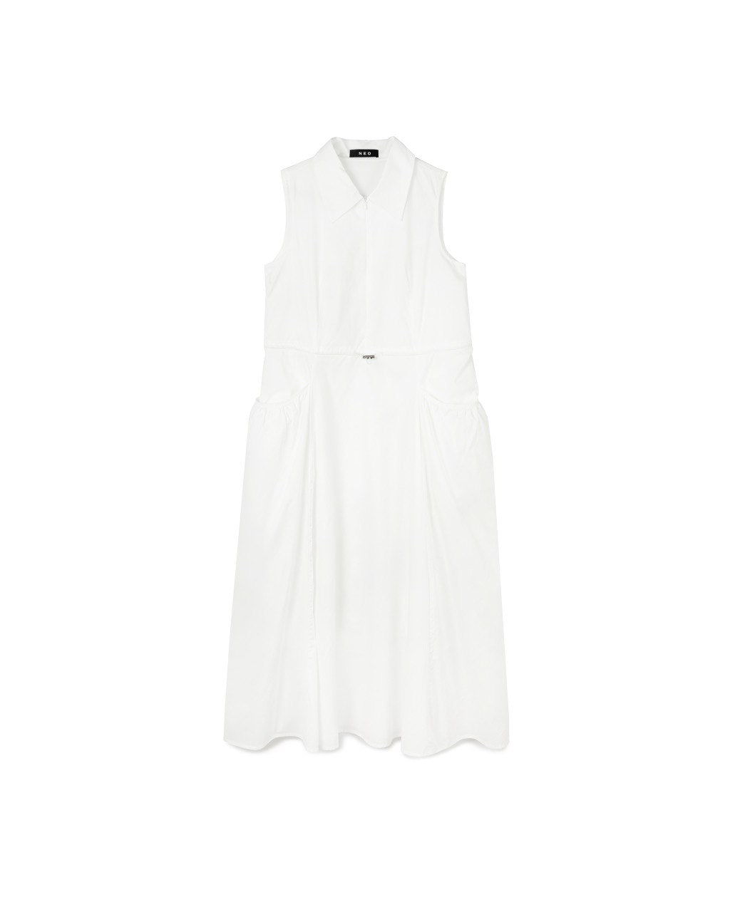 Clean Line Shirt Maxi Dress