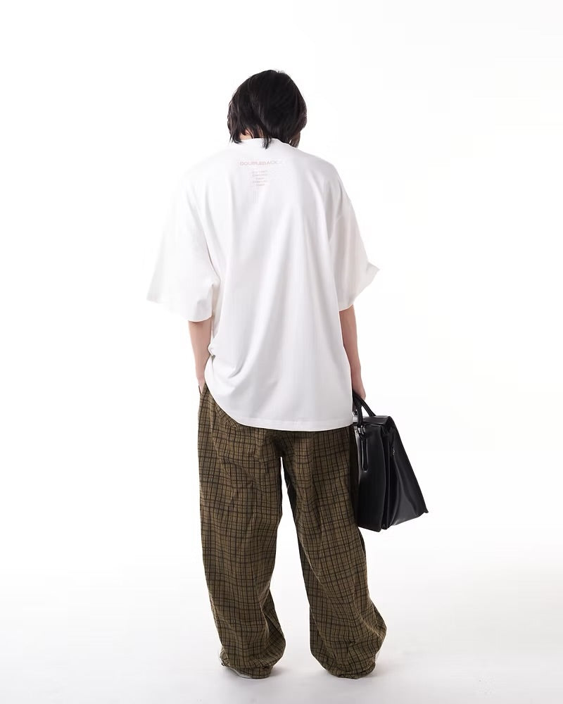 Blurred Logo T-Shirt Oversized