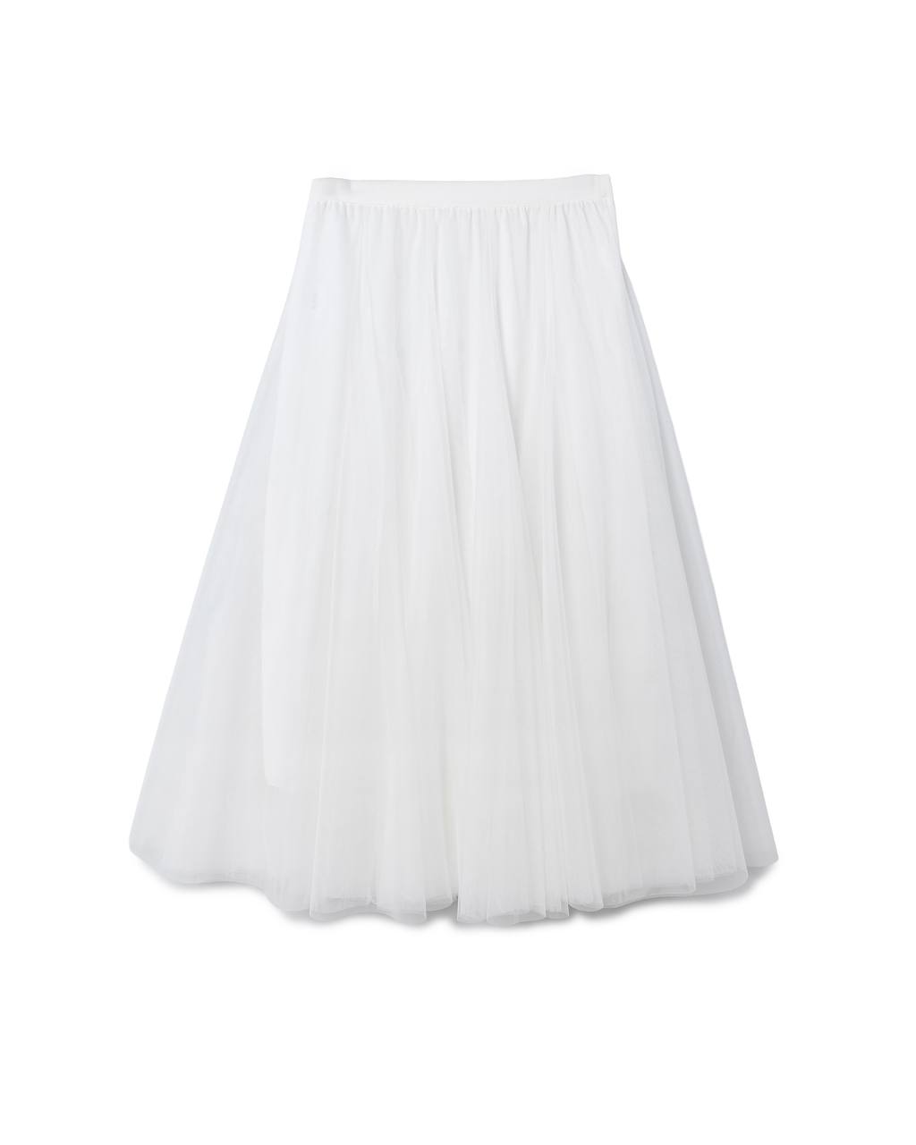 Minimal Layer Tulle Skirt