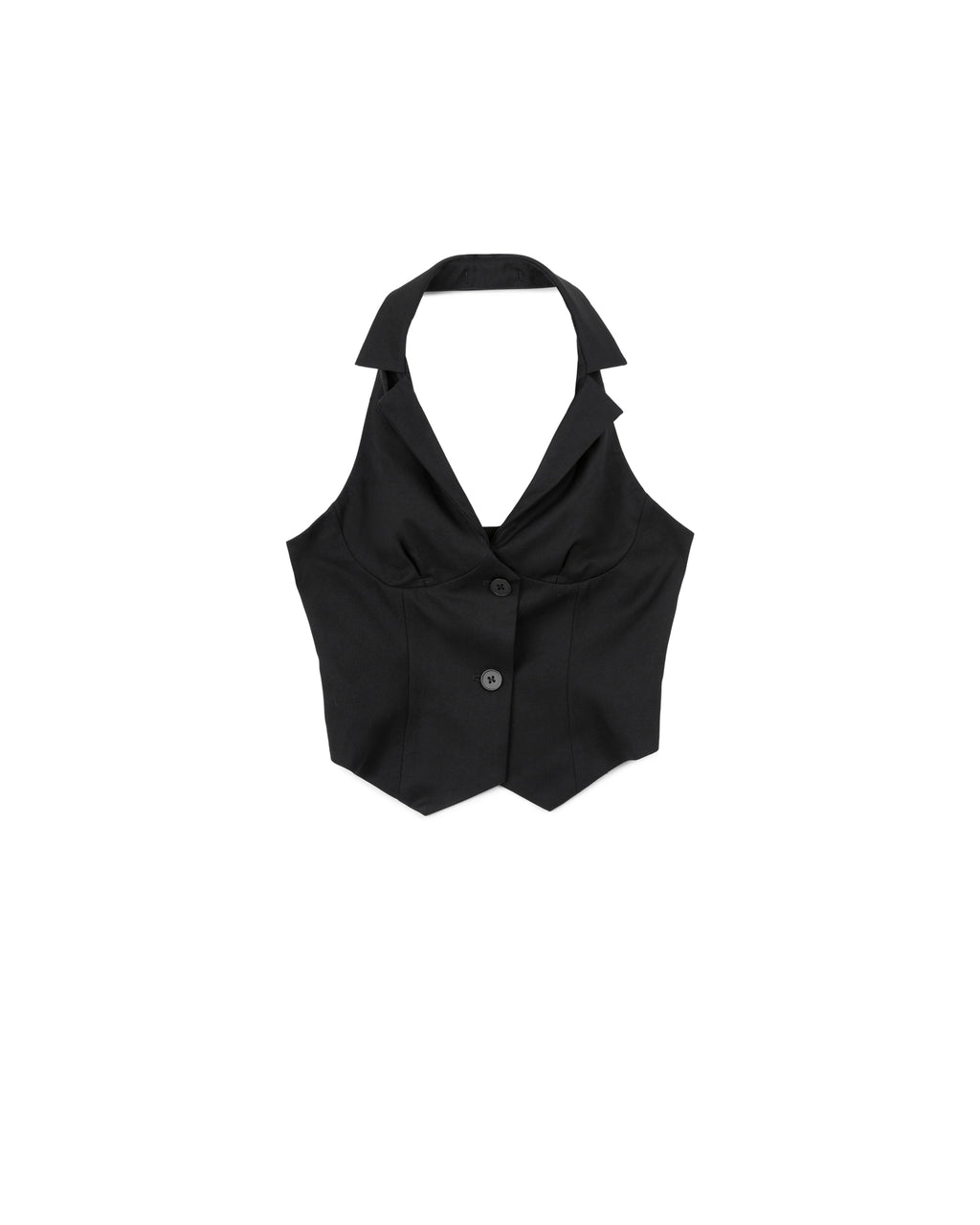 N E O CH.1 Halter Buttoned Top