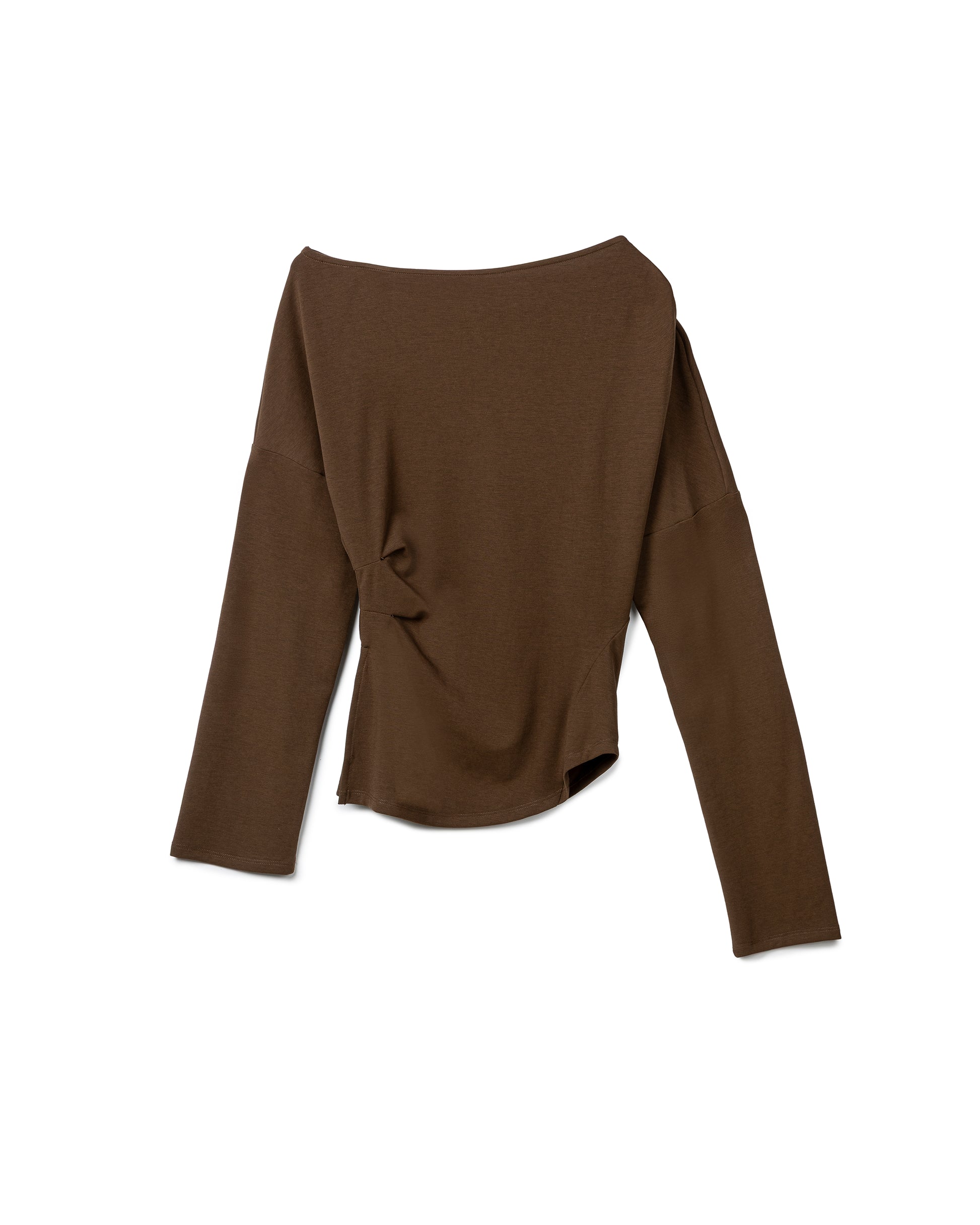 Fluid Drape Off-Shoulder Relaxed Set