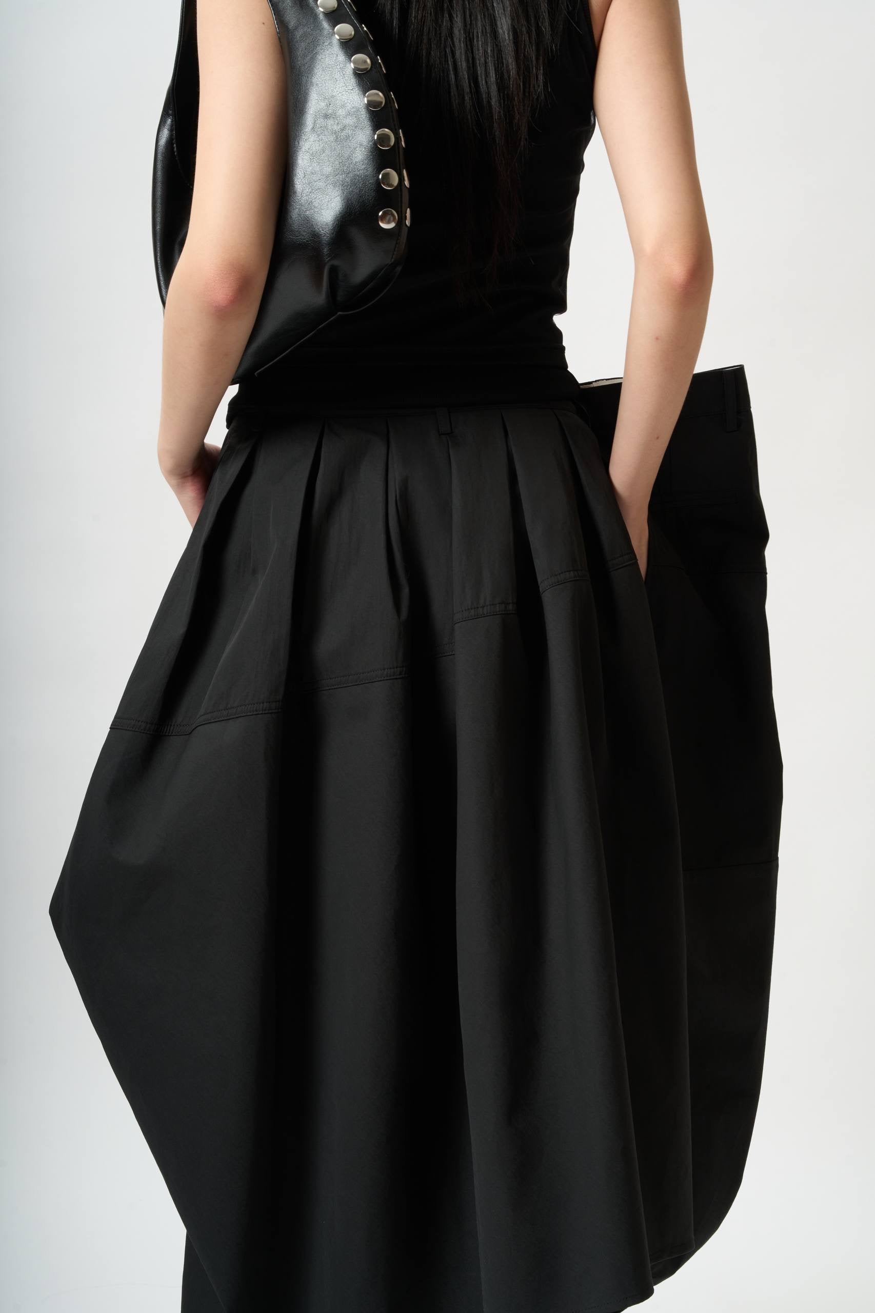 Deconstructed Panel Balloon Skirt