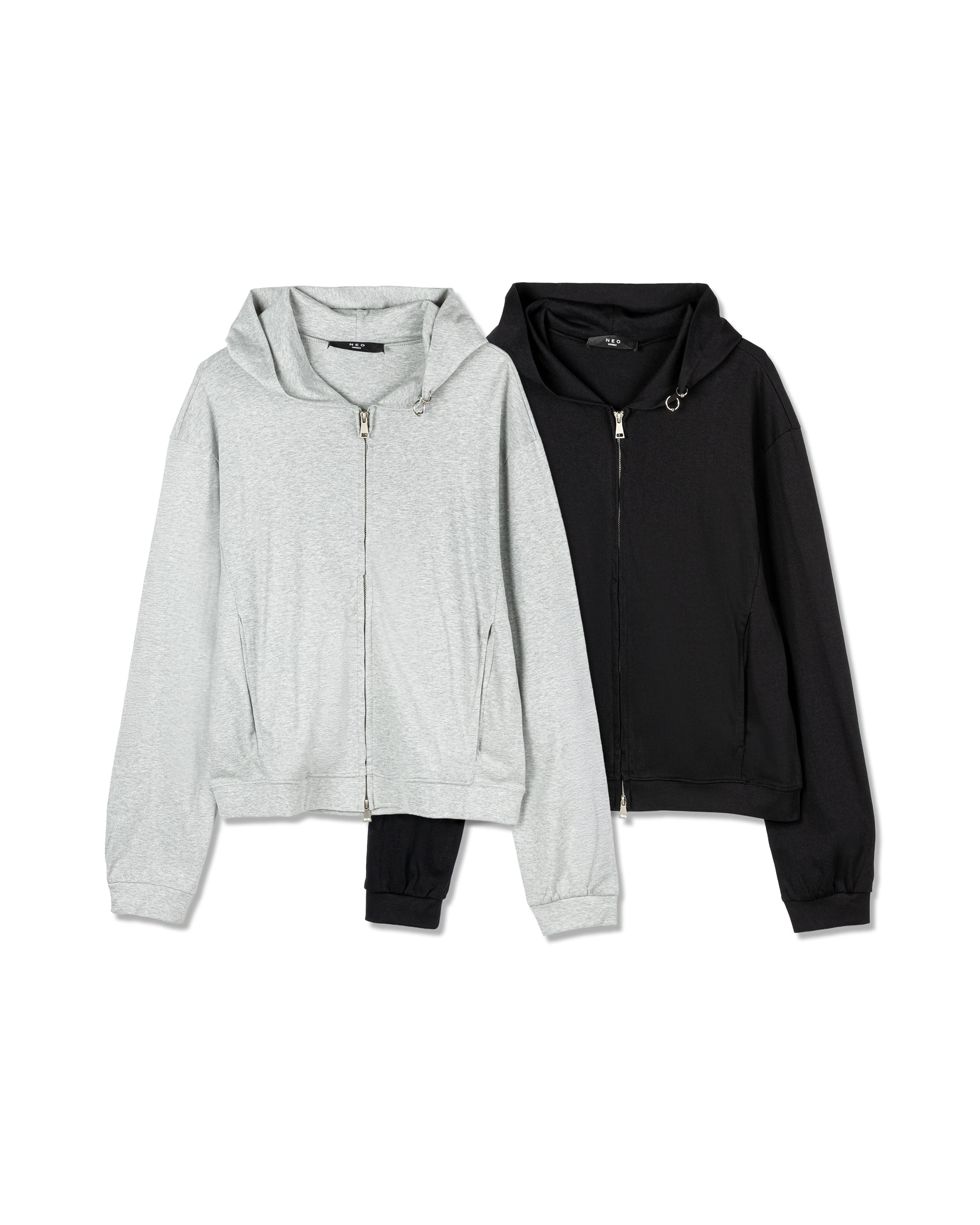 Minimalist Zip-Up Hoodie