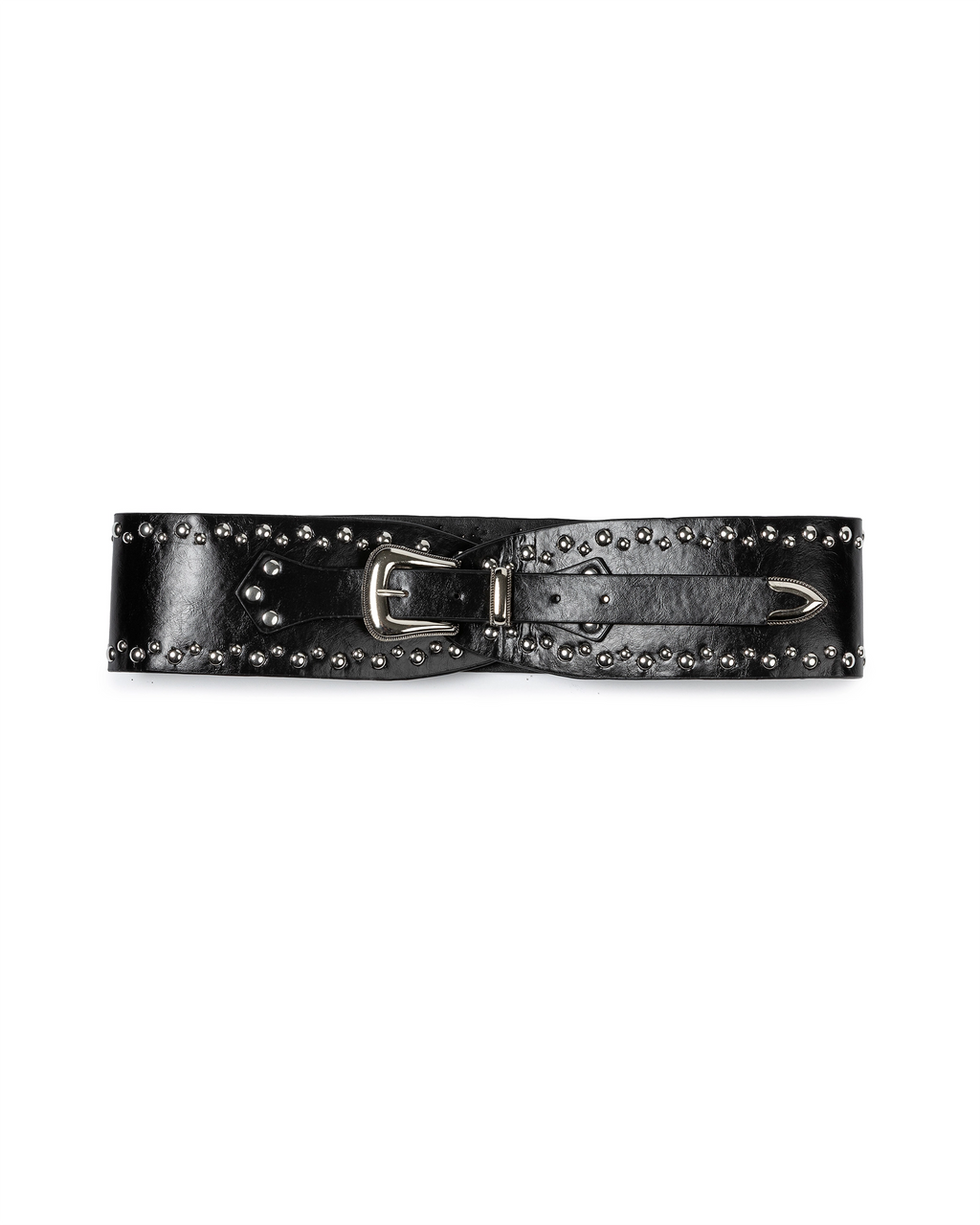 Studded Wide Belt