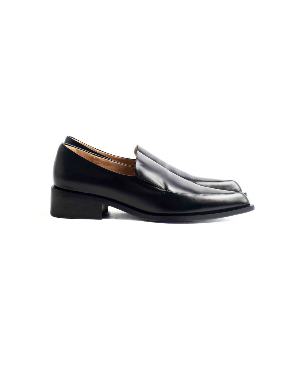 Pointed-Toe Leather Shoes