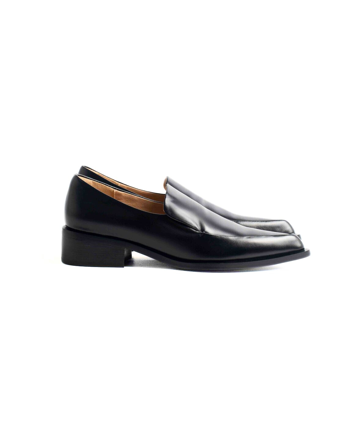 Pointed-Toe Leather Shoes