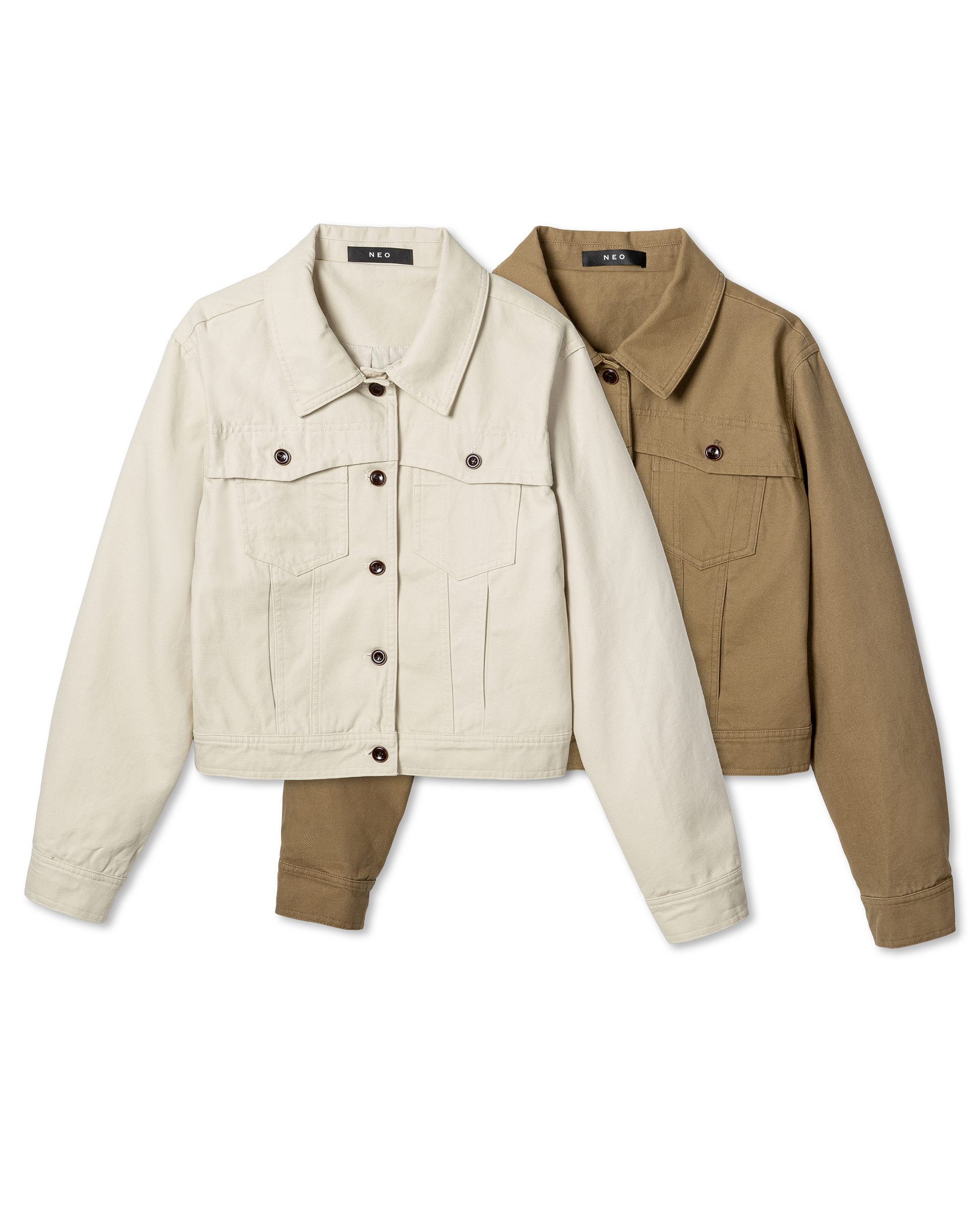 Refined Utility Cotton-Twill Jacket