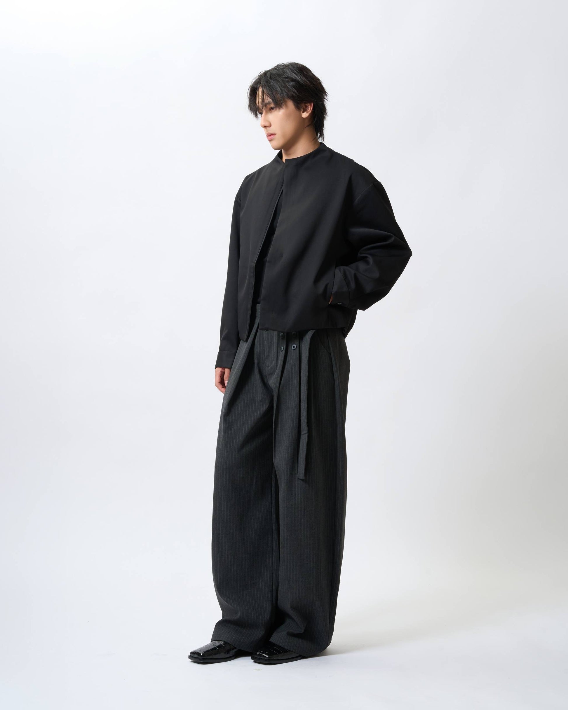 Tailored Pinstripe Trousers