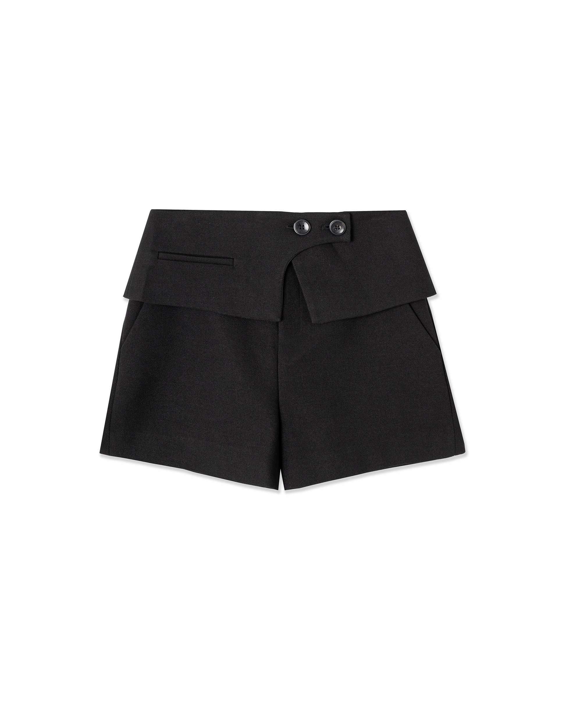 Tailored Flap Shorts