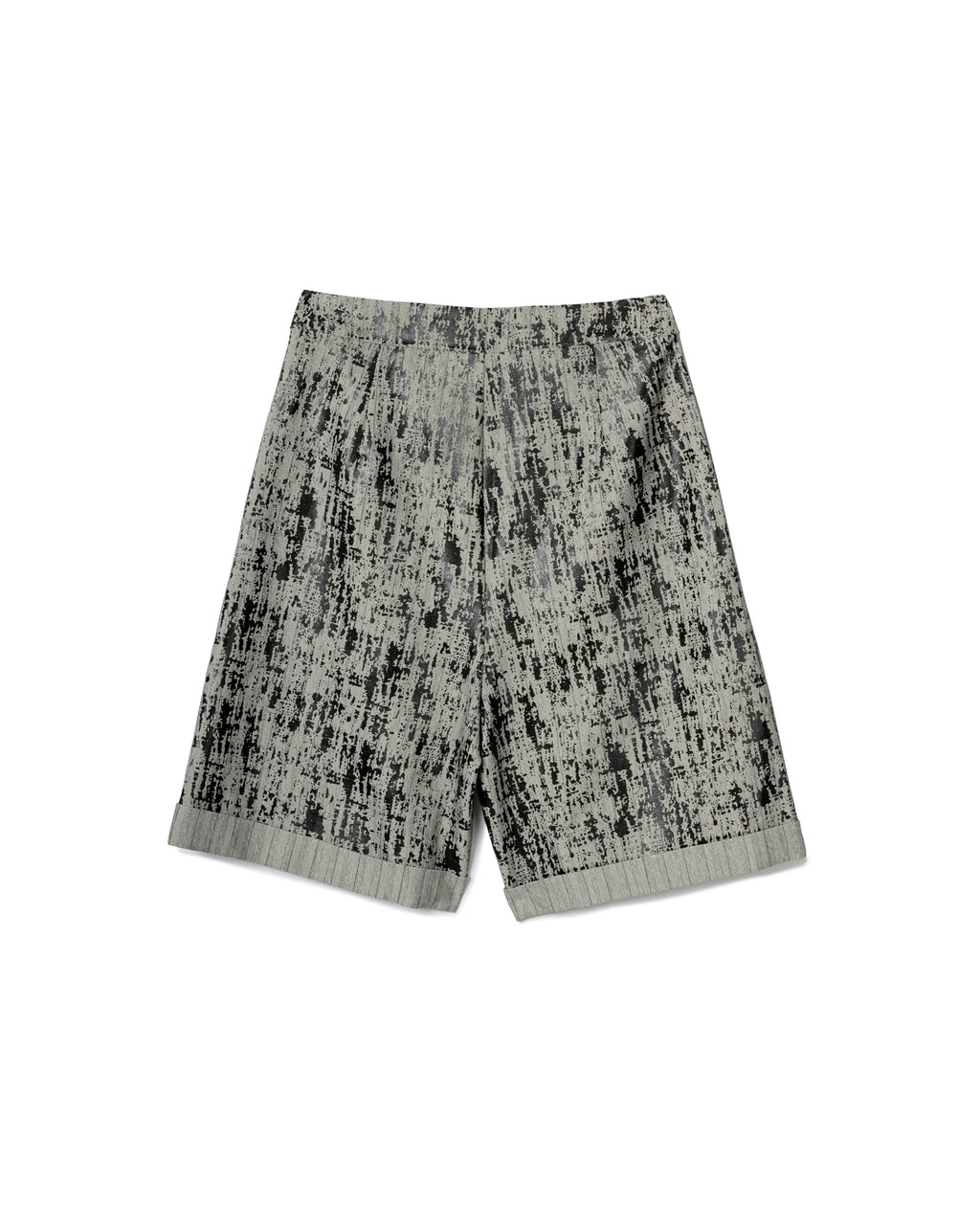 Textured A-line Shorts