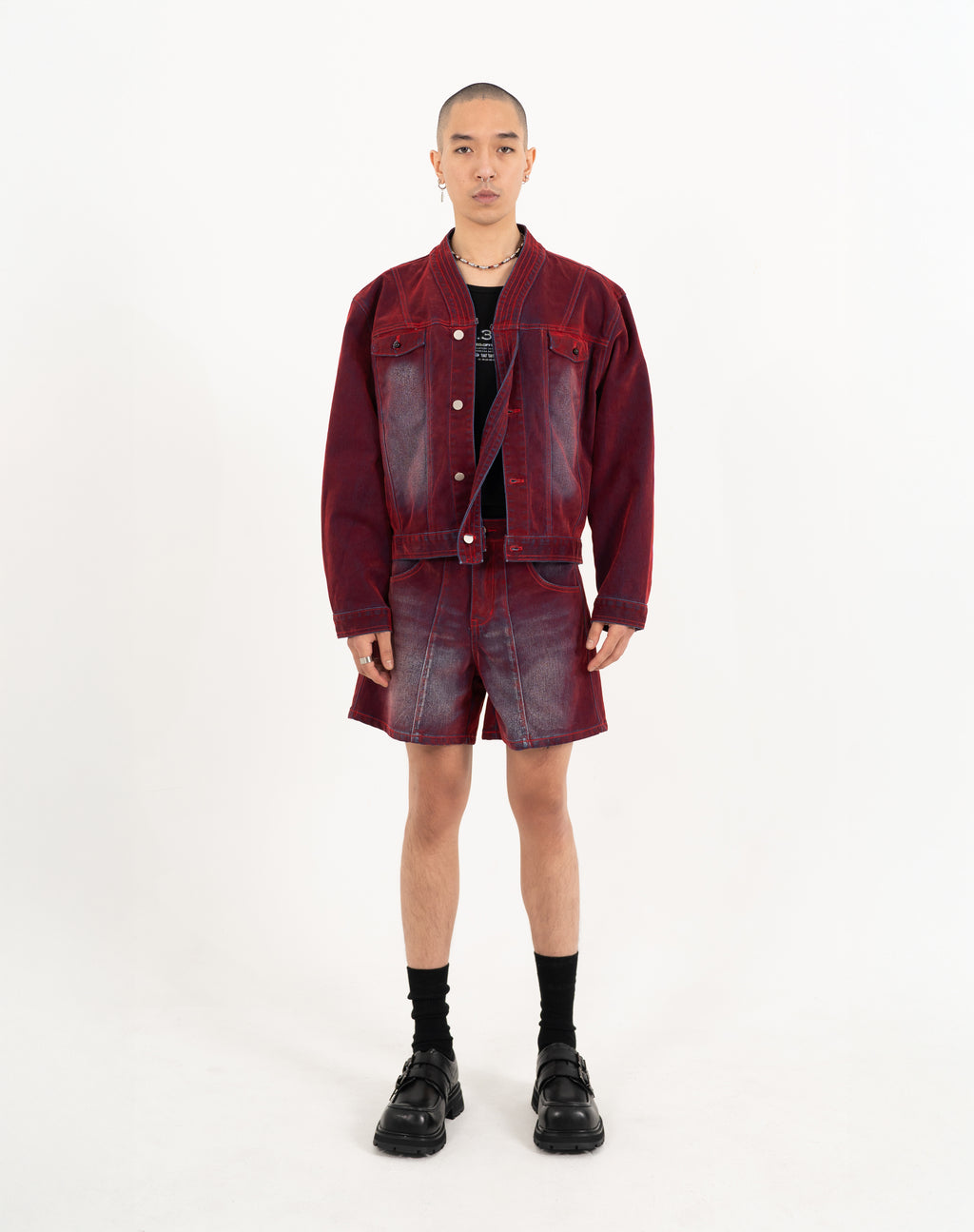 N E O CH.2 Faded Wrinkle Jacket