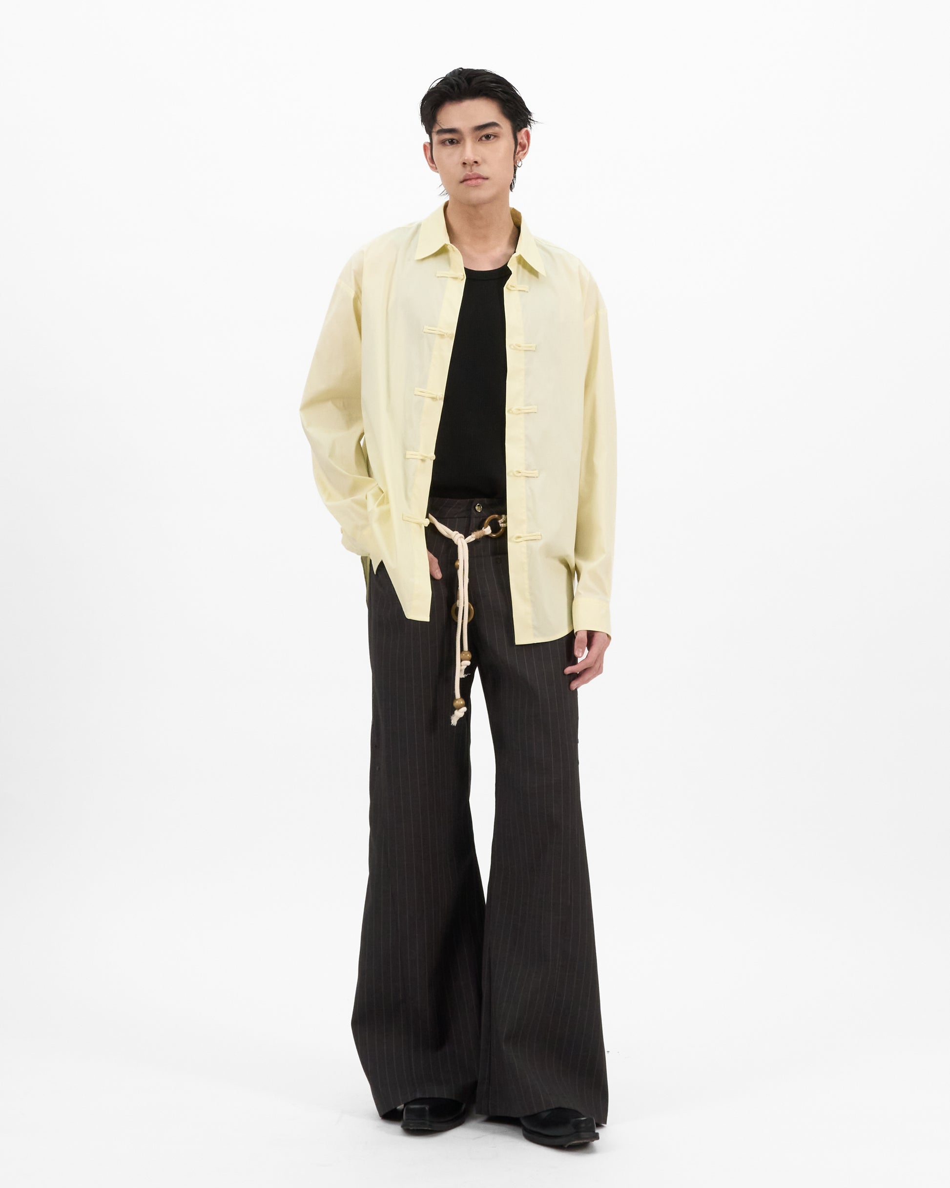 VOL.3_CH.1 Mandarin Long Sleeve Shirt