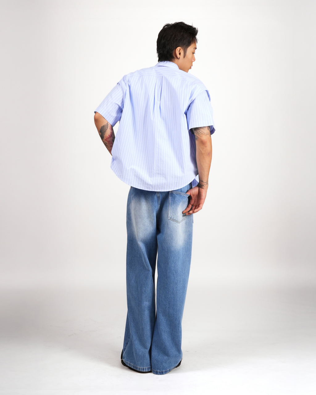 Striped Short-Sleeve Shirt