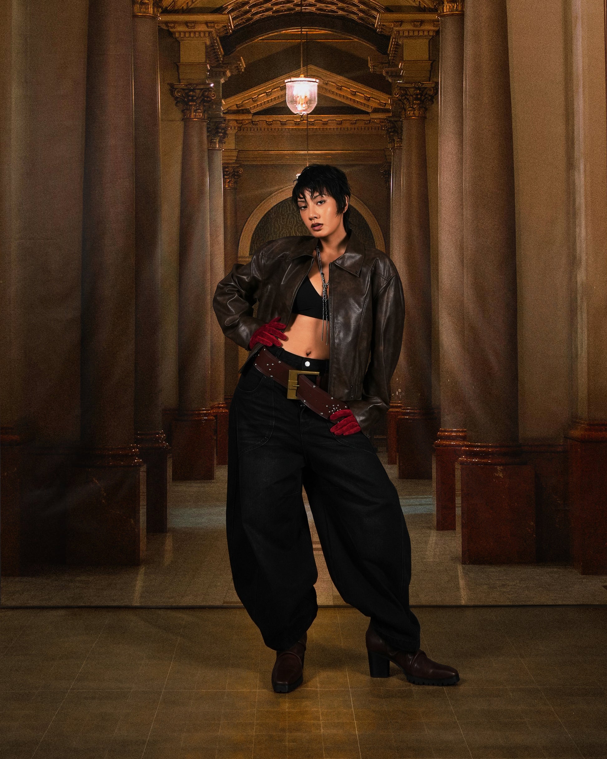 N E O VOL.2_CH.2 Omerta Leather Jacket