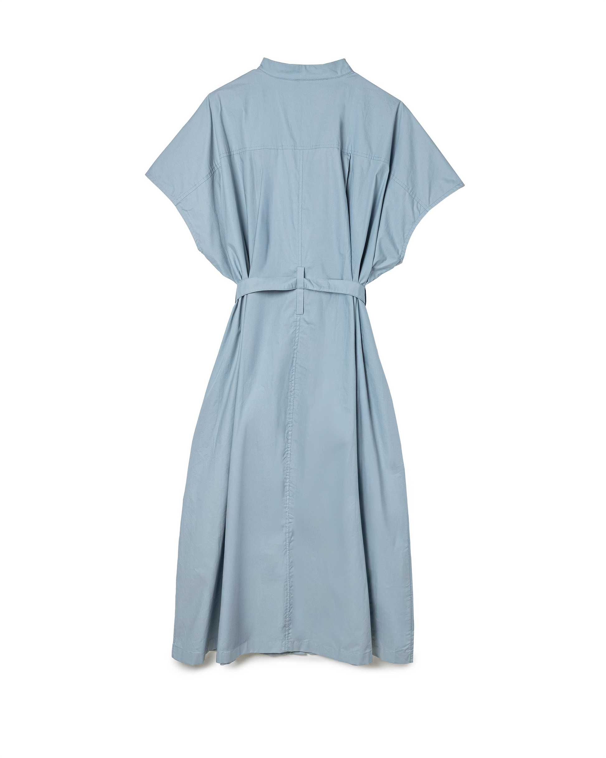 Column Sash Midi Dress