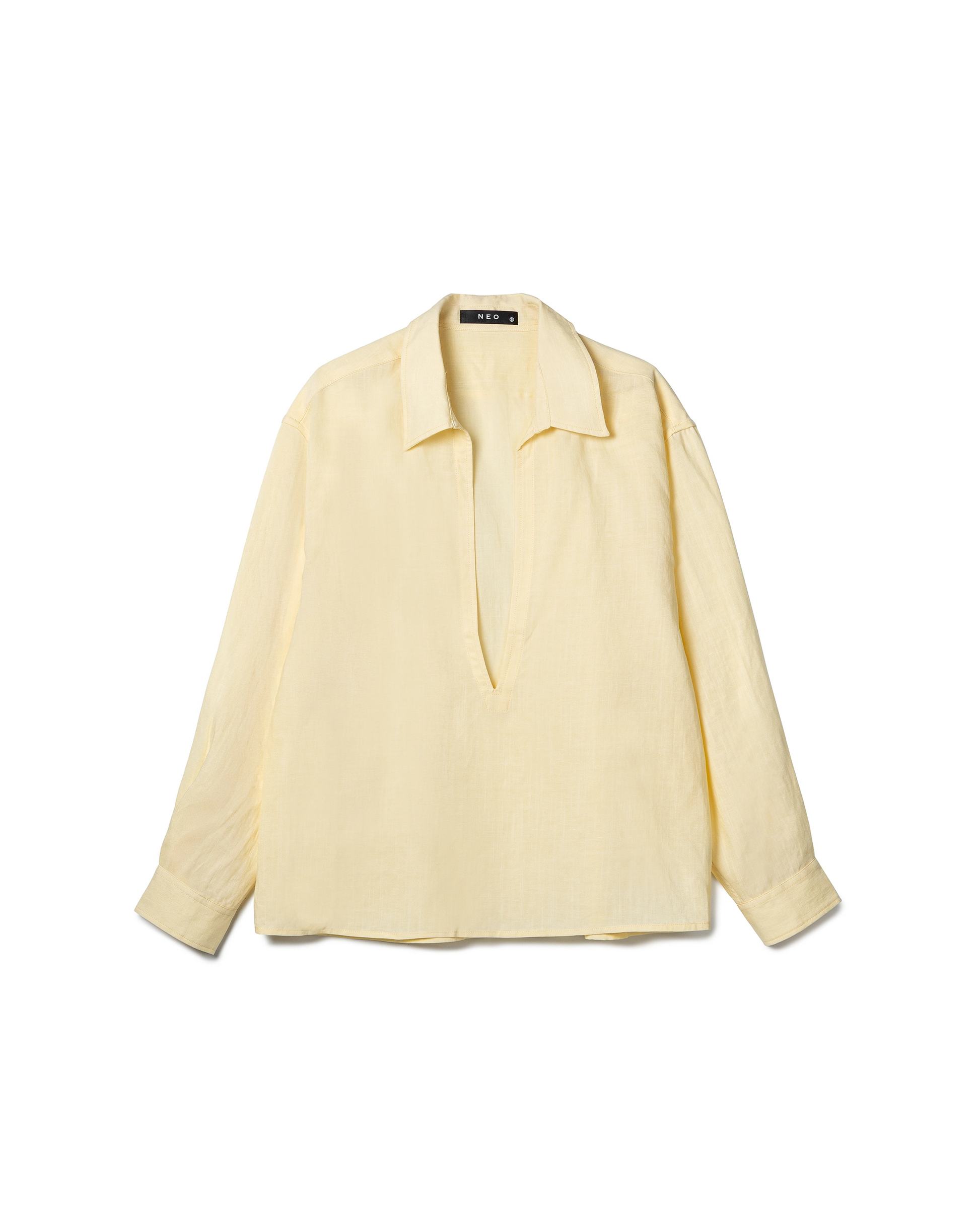 Relaxed V-Neck Shirt