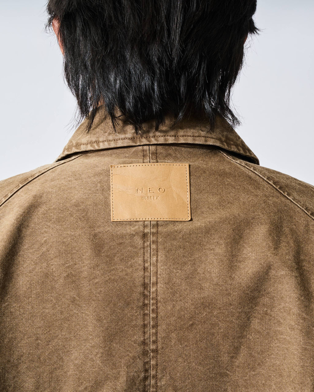 Washed Twill Workwear Jacket