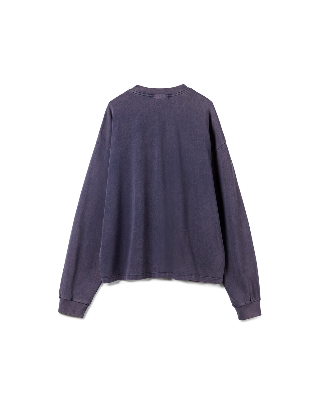 N E O Garment-Dyed Logo Long-Sleeve T-Shirt
