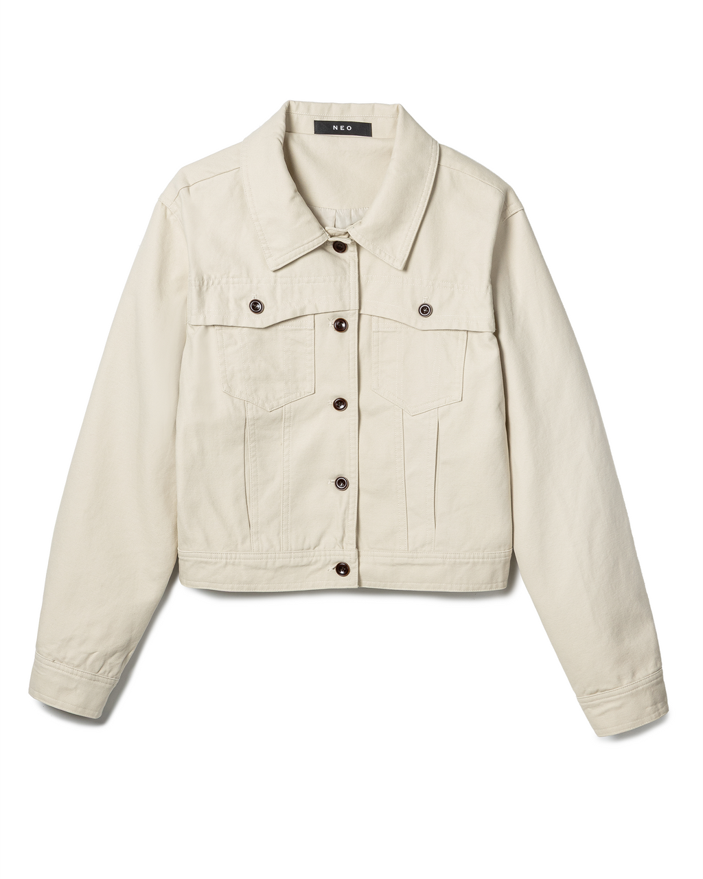 Refined Utility Cotton-Twill Jacket