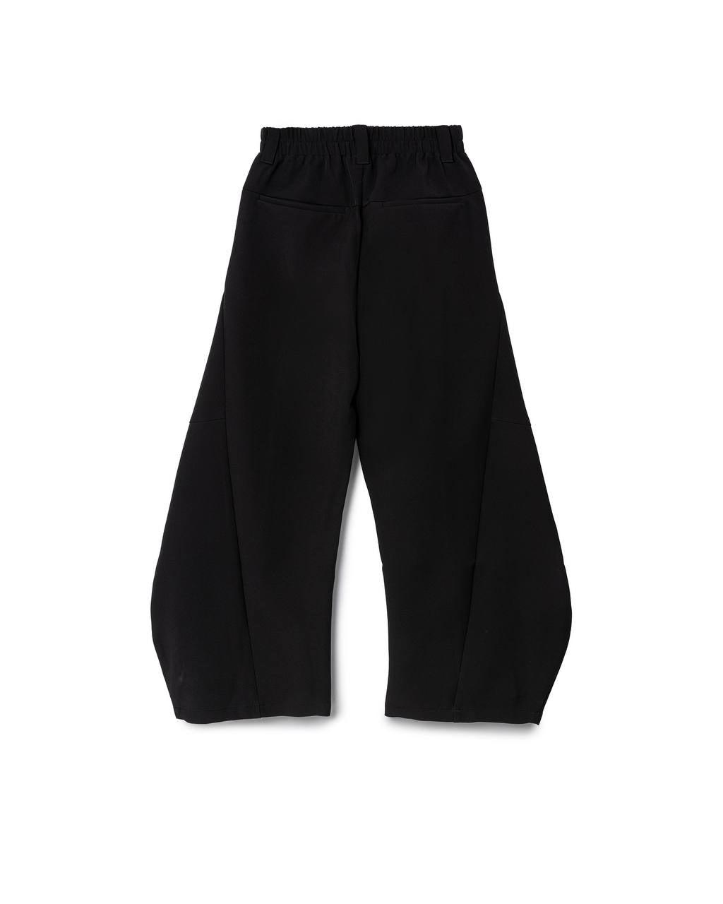Unisex Structured Barrel Pants