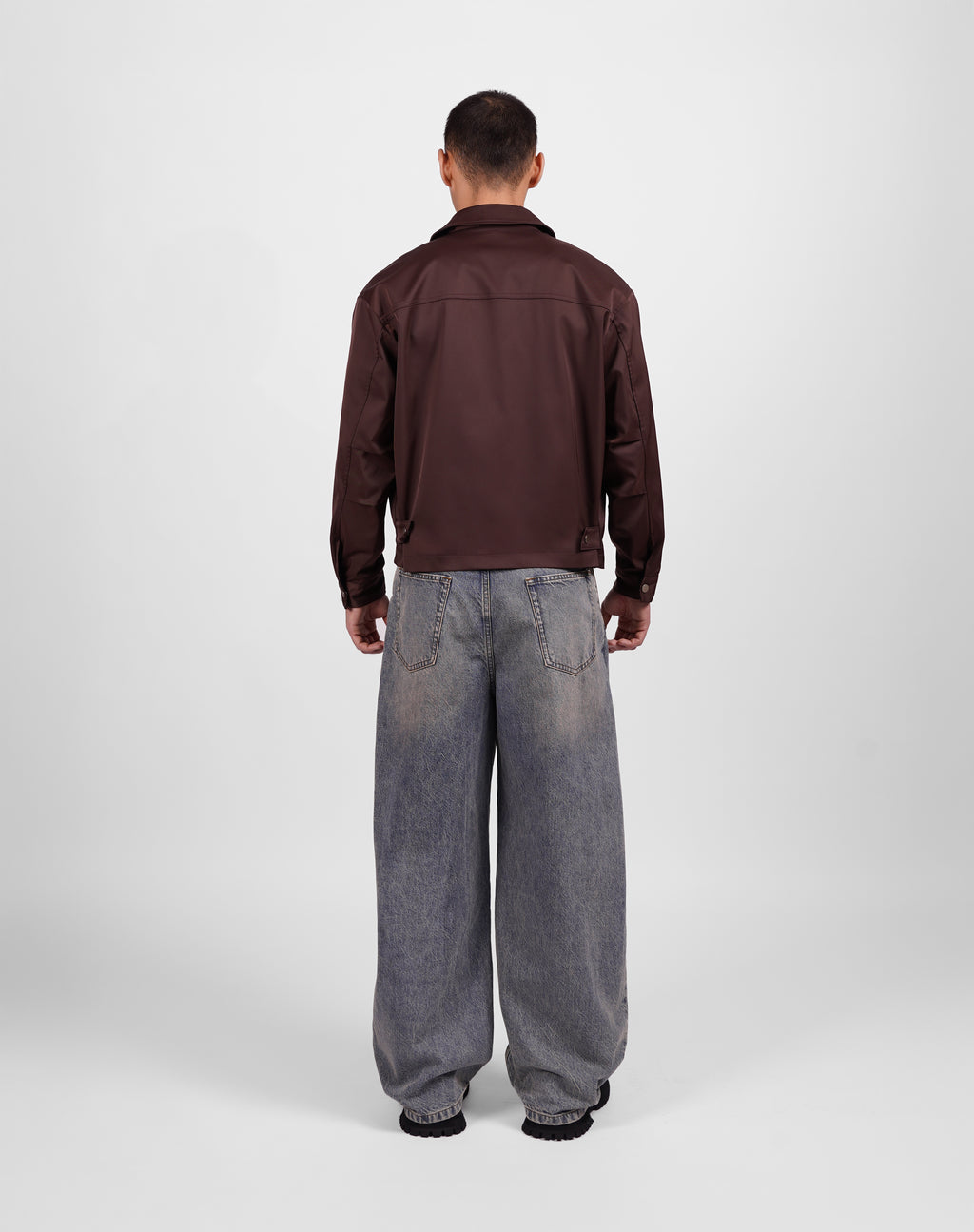 Gradient Baggy Jeans