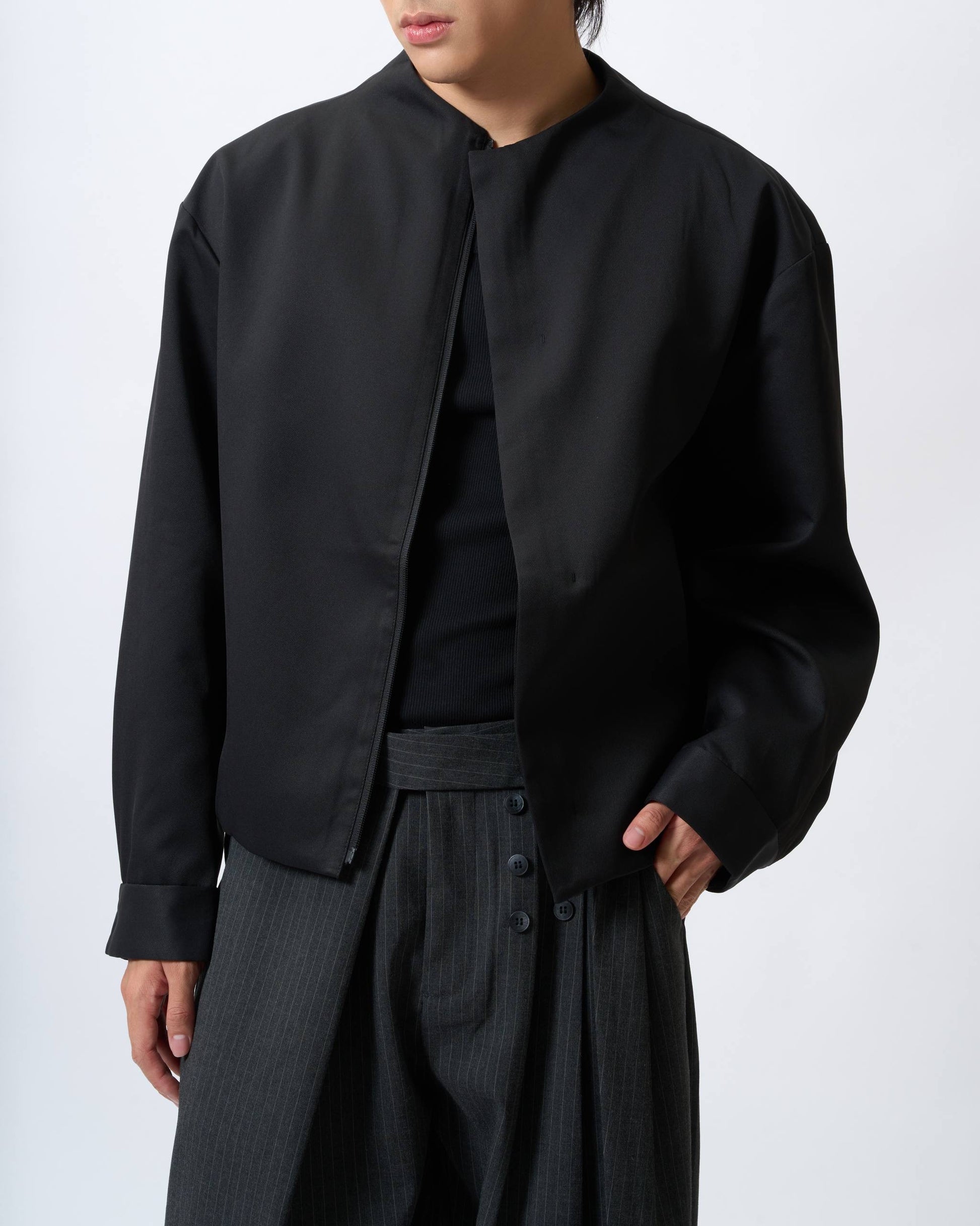 Tailored Pinstripe Trousers