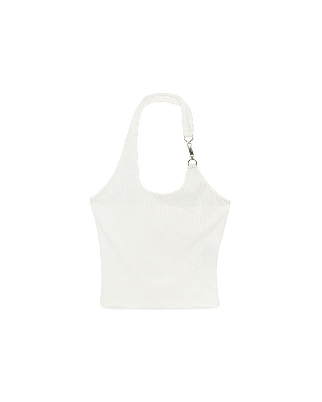 Asymmetric Buckle Strap Top