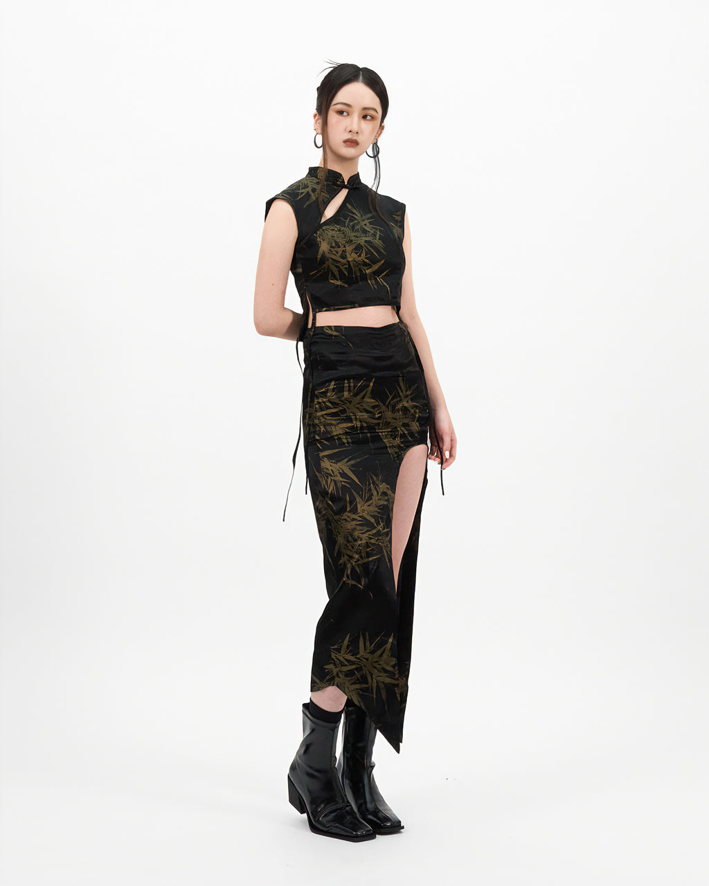 N E O CH.2 Oriental Bamboo Cheongsam Set