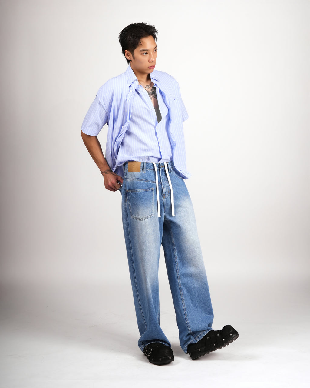 Striped Short-Sleeve Shirt