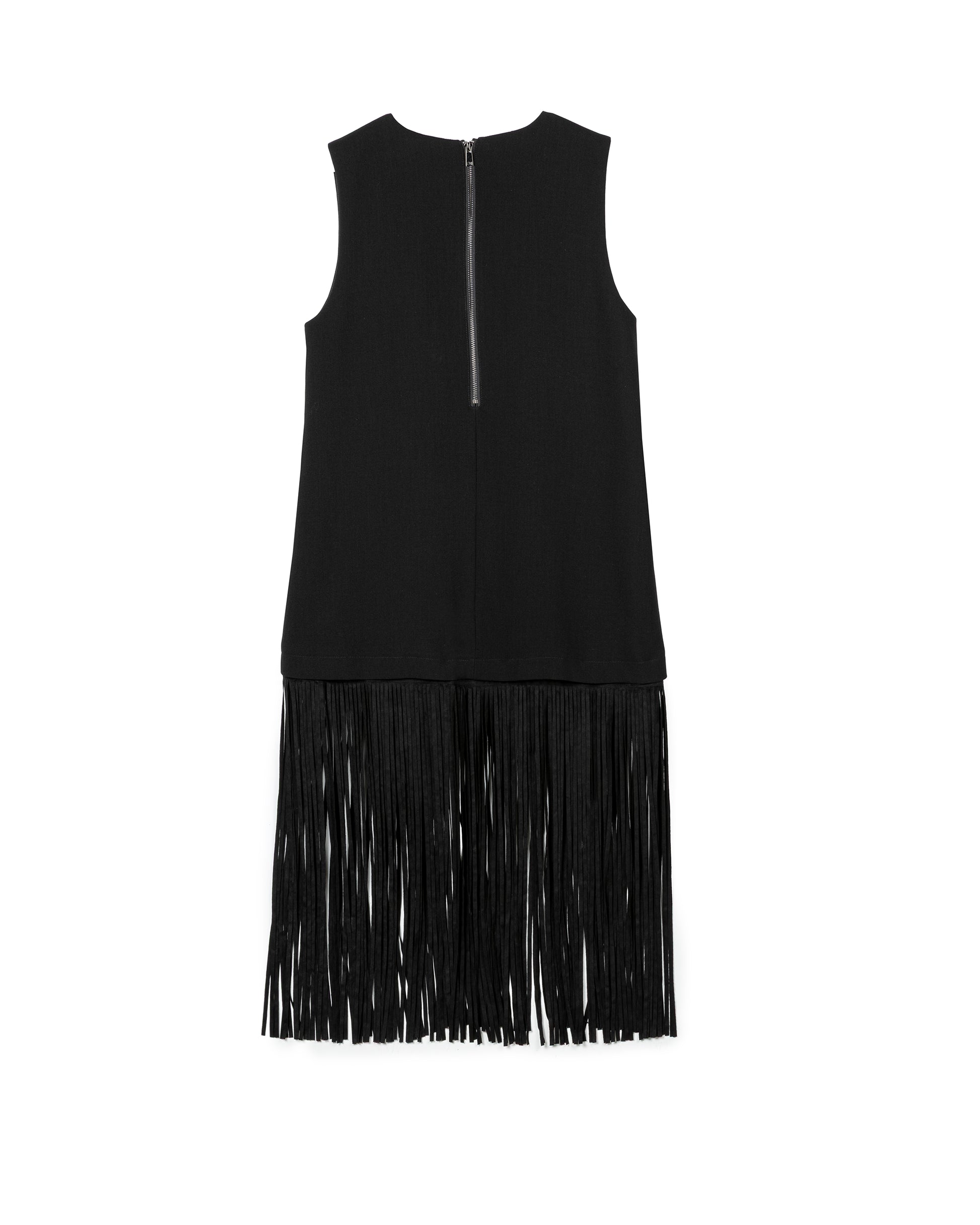 Fringe Sleeveless Dress