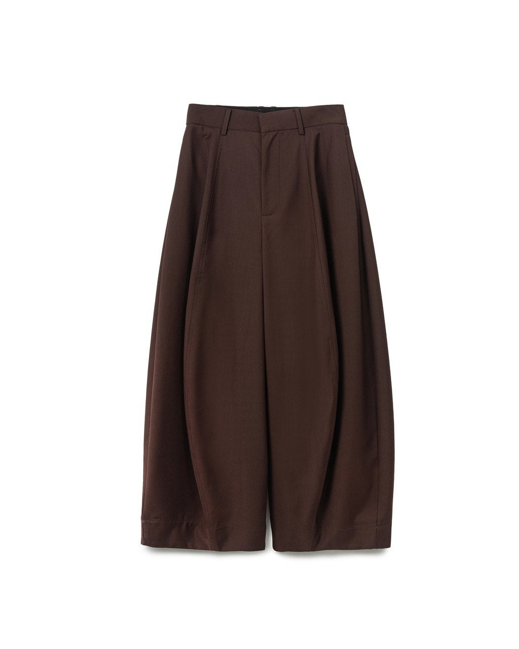 Box Pleat Wide Leg Pants