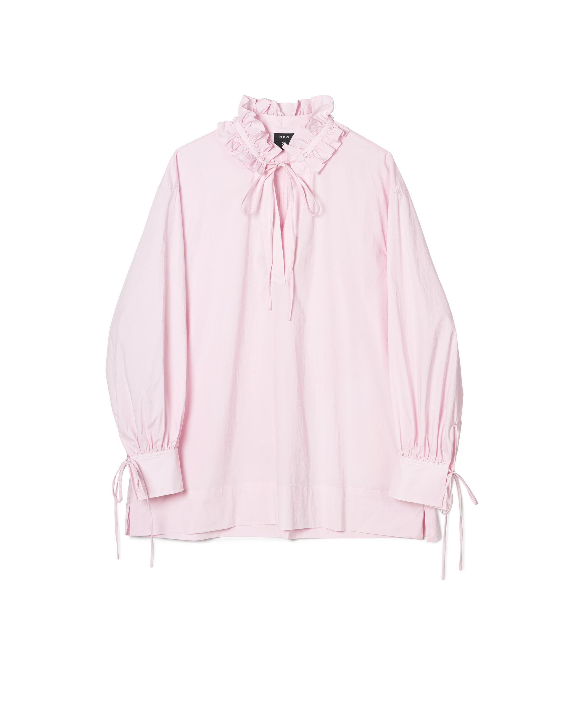 Ruffle Tie Blouse