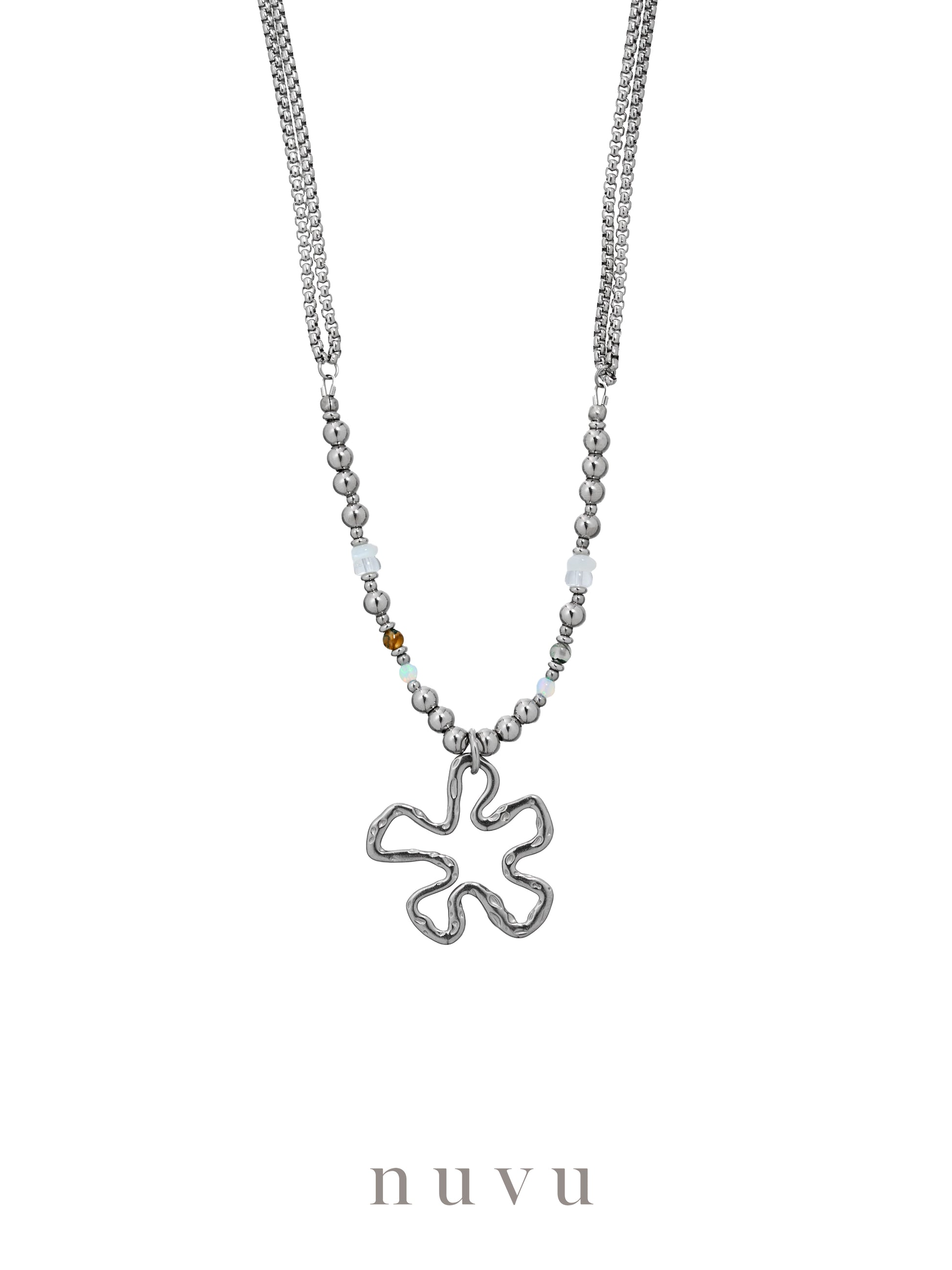 NUVU Voice of Flower Collection
Full Bloom
Necklace
40cm