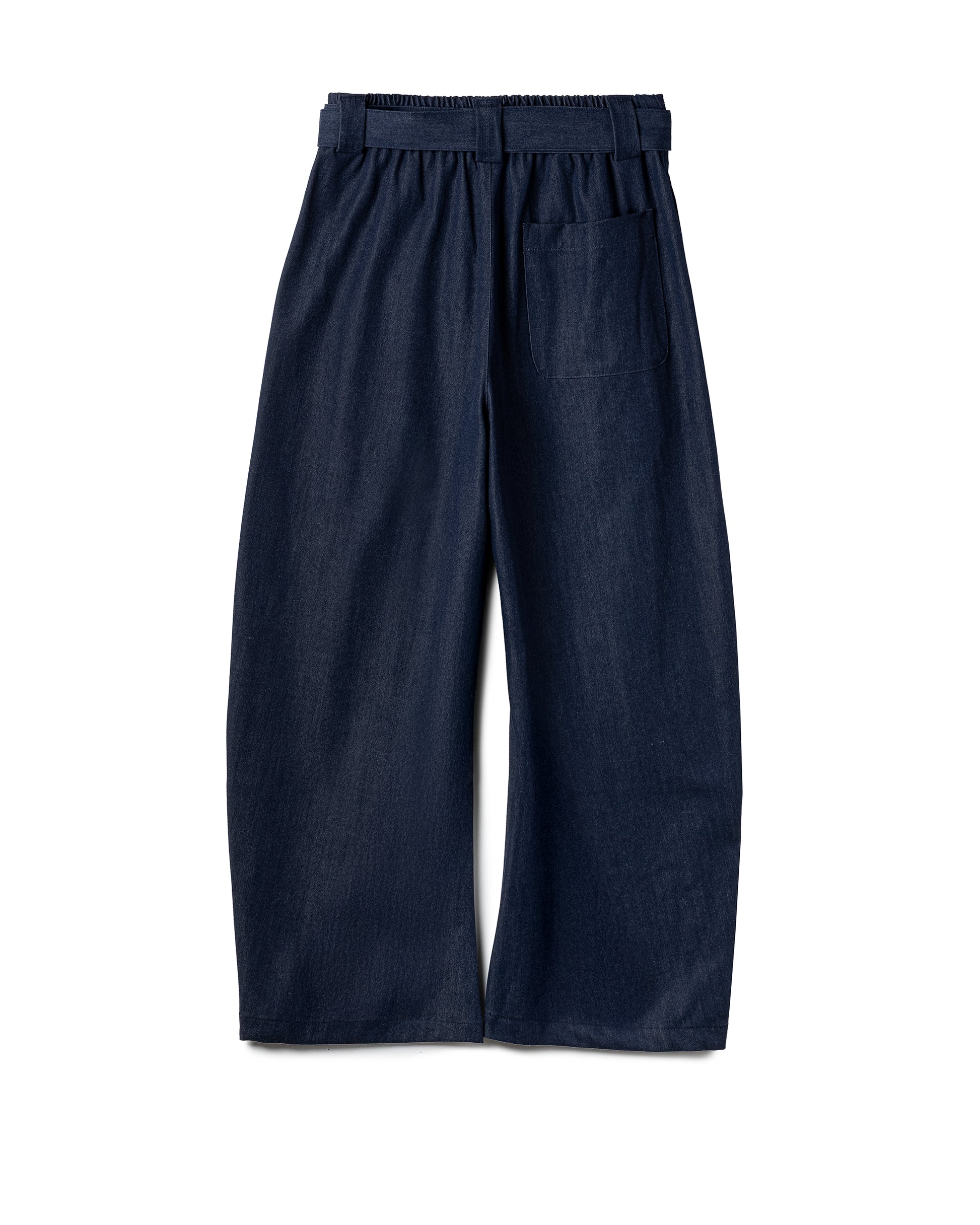 Tailored Belted Wide-Leg Trousers