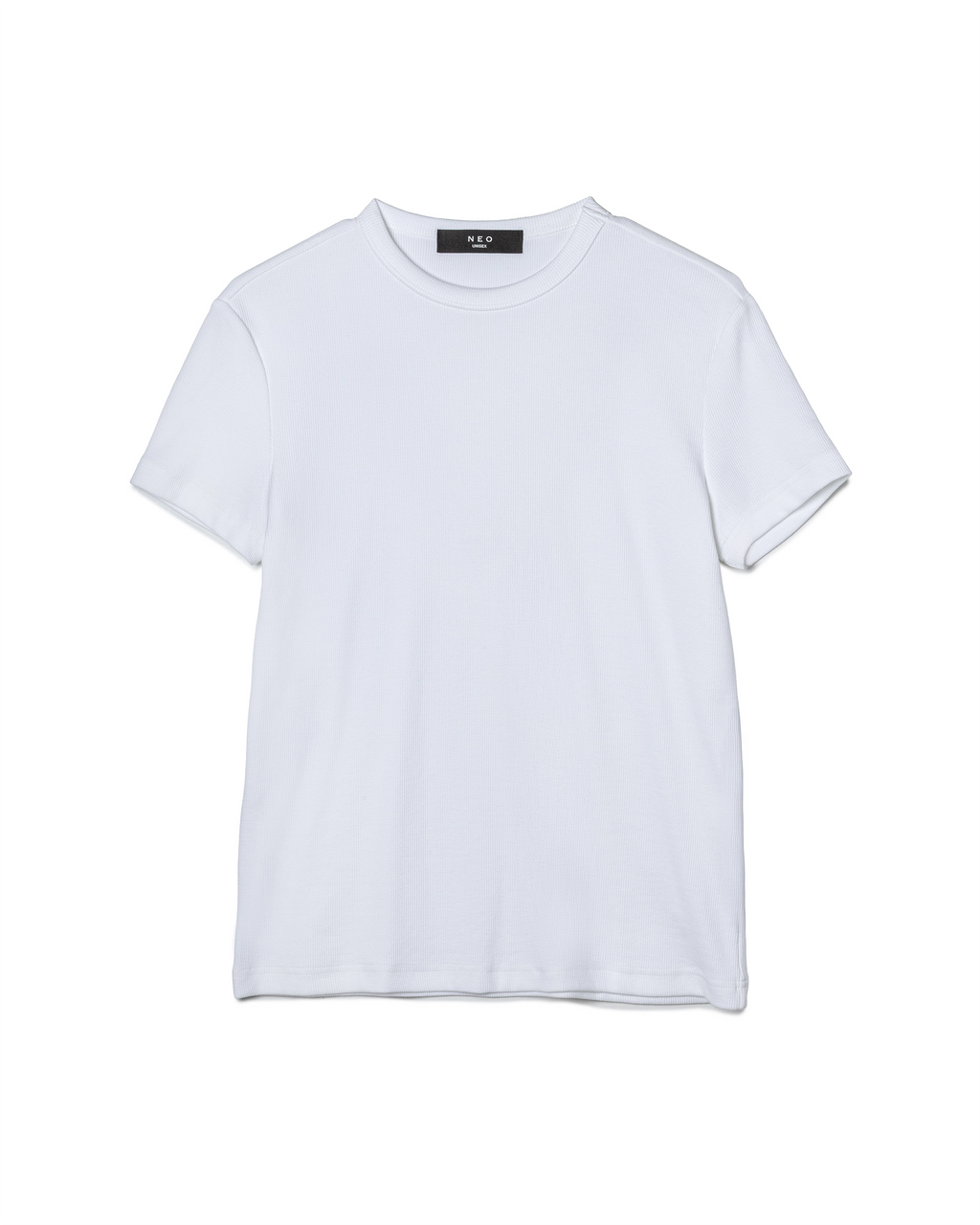 Ribbed Crew-Neck Top