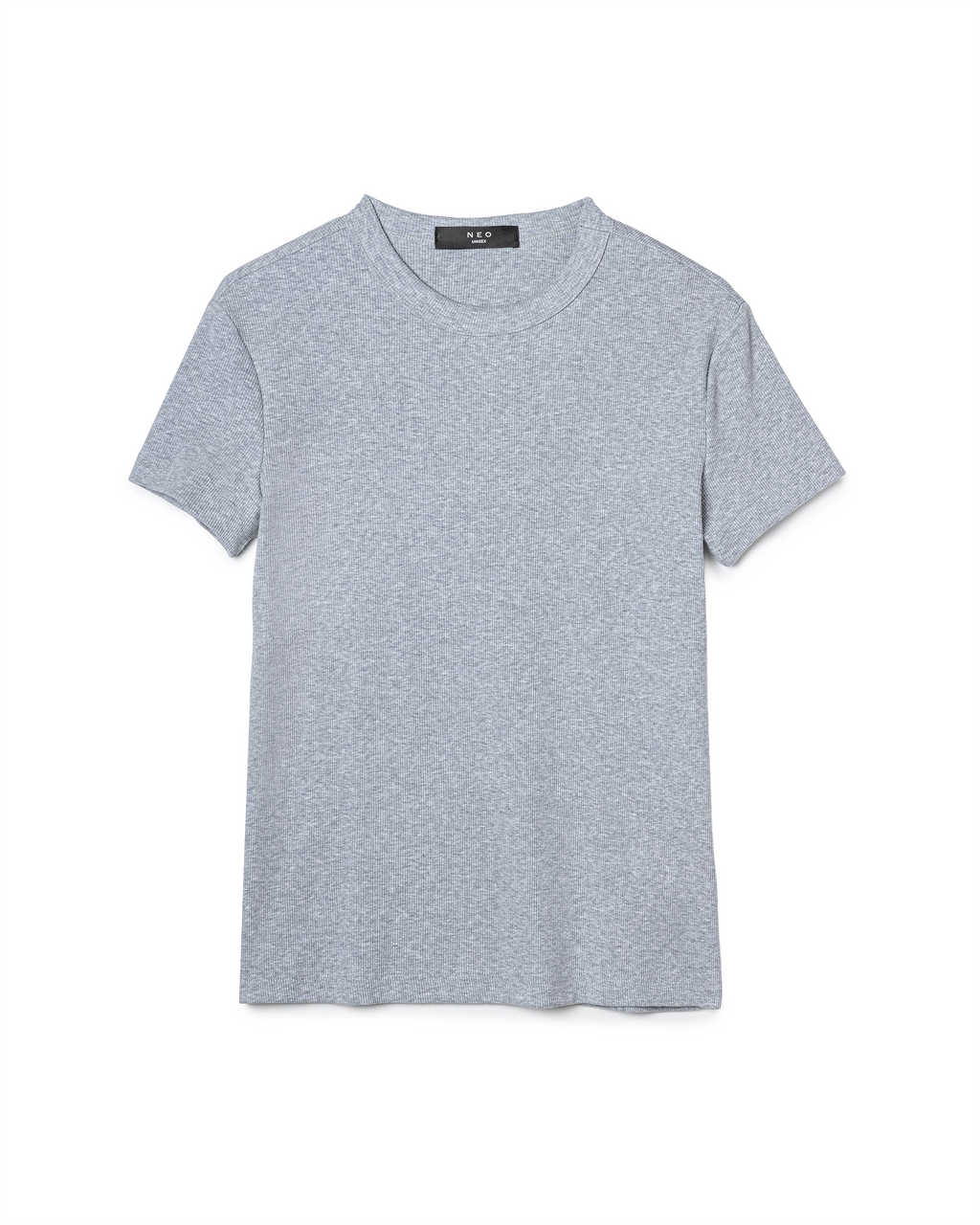 Ribbed Crew-Neck Top