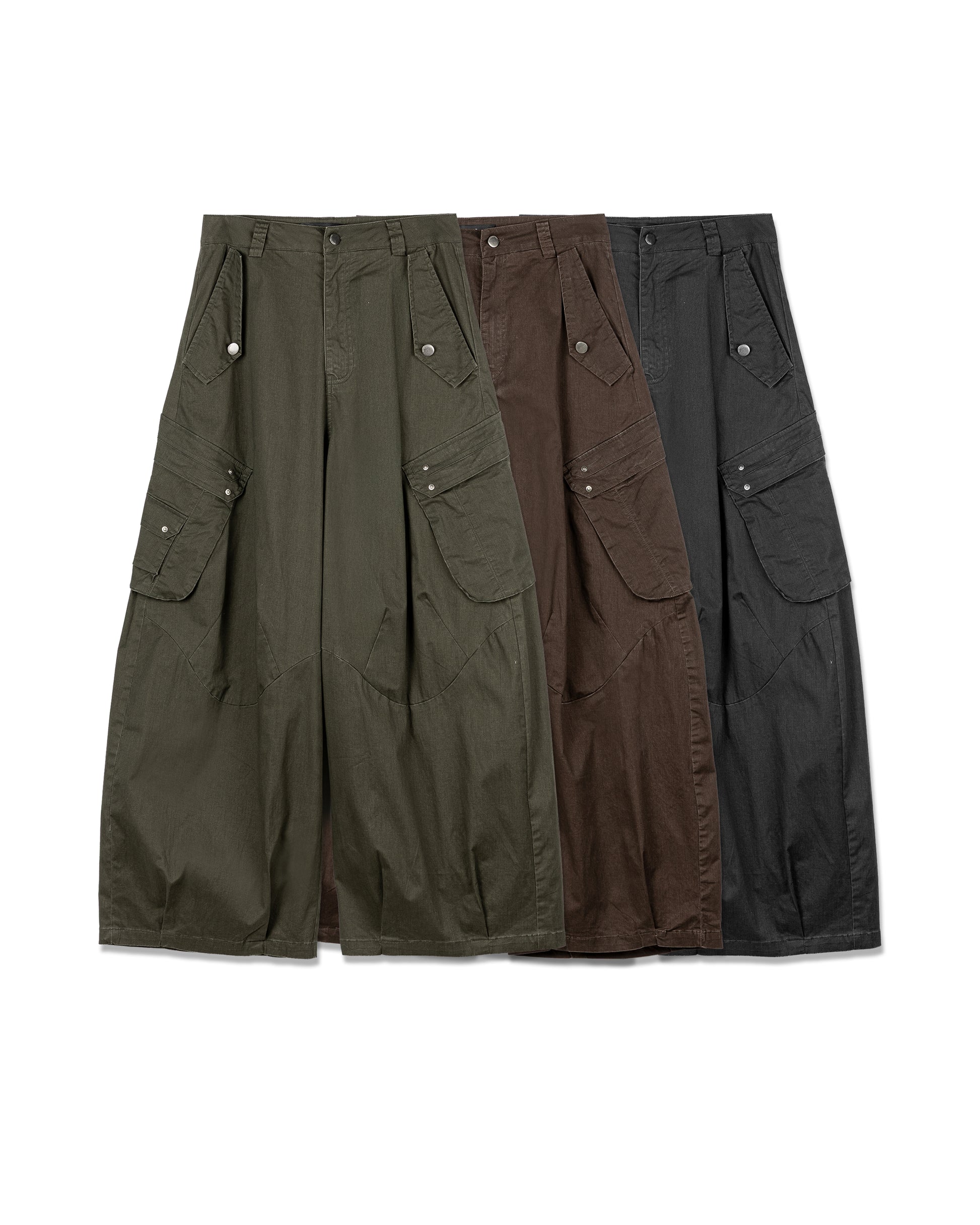 Cargo Wide-leg Pants