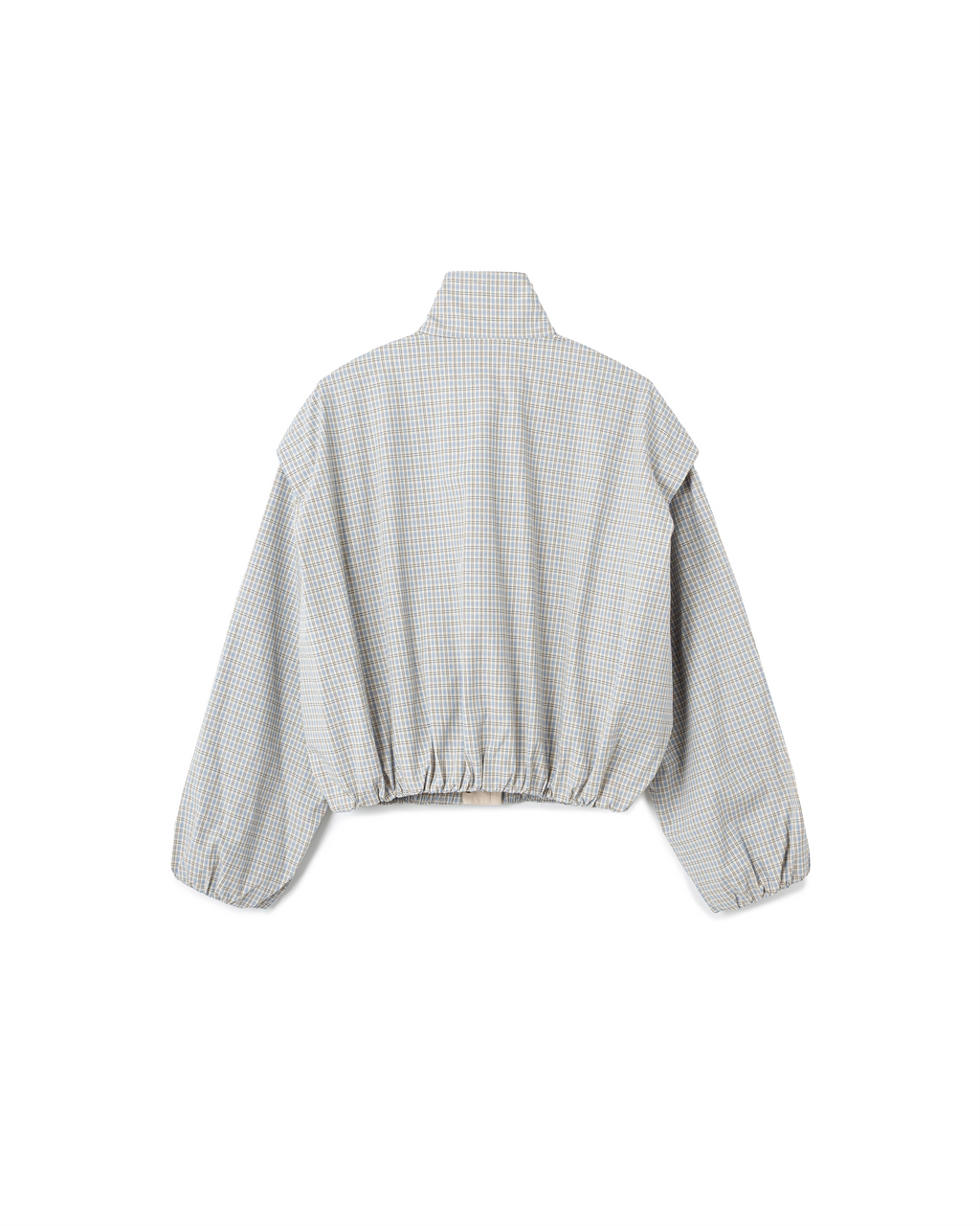 Stand Collar Cropped Jacket