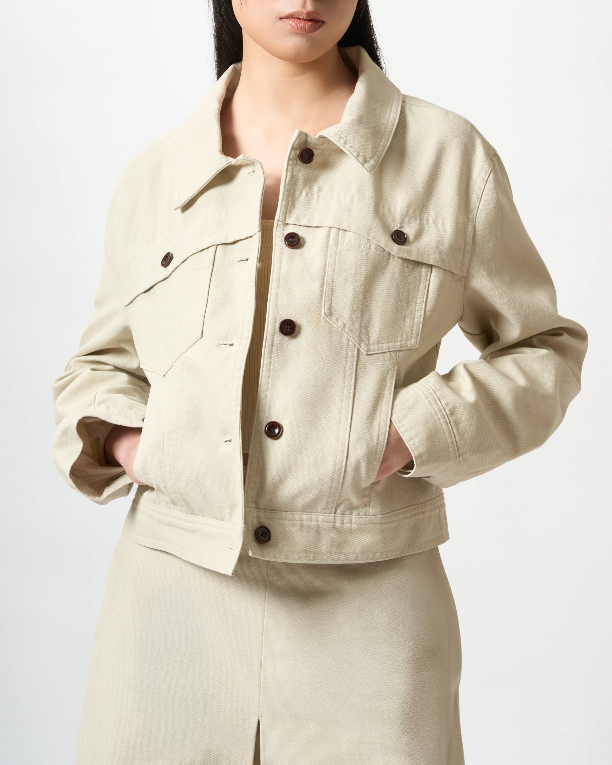 Clean-Cut Pleated Utility Culottes