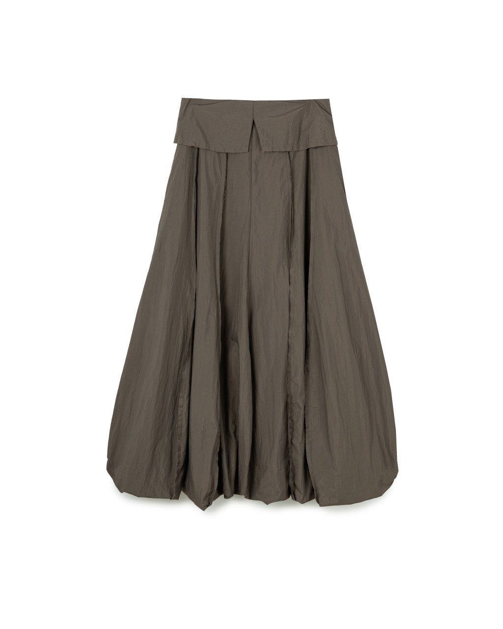 Fold-Over Balloon Skirt