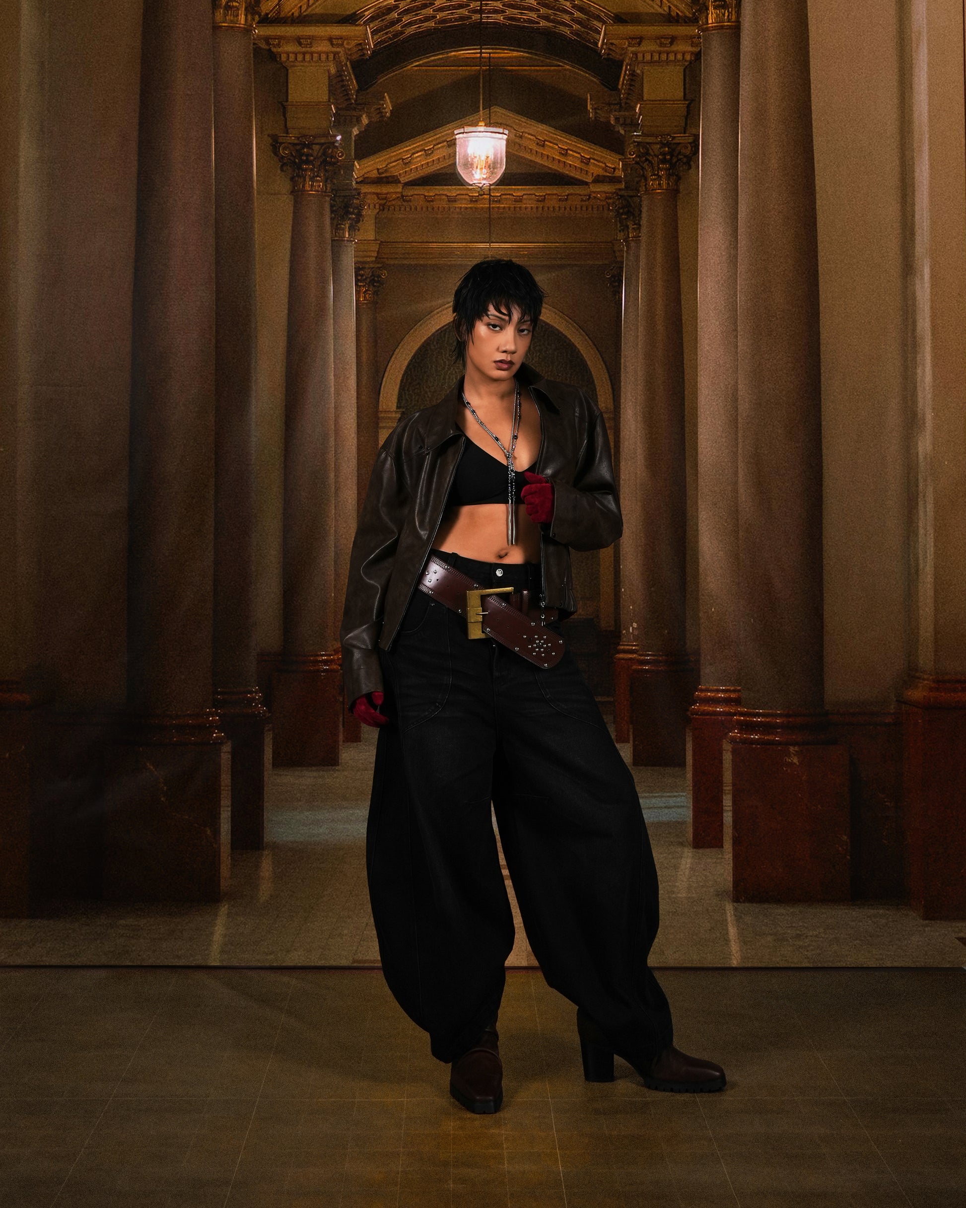 N E O VOL.2_CH.2 Omerta Leather Jacket