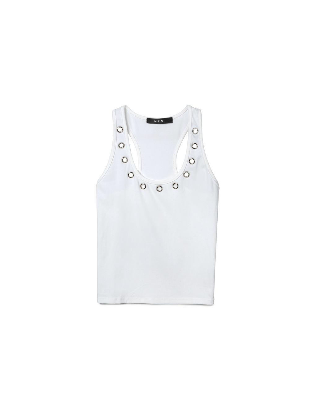 Eyelet Tank Top