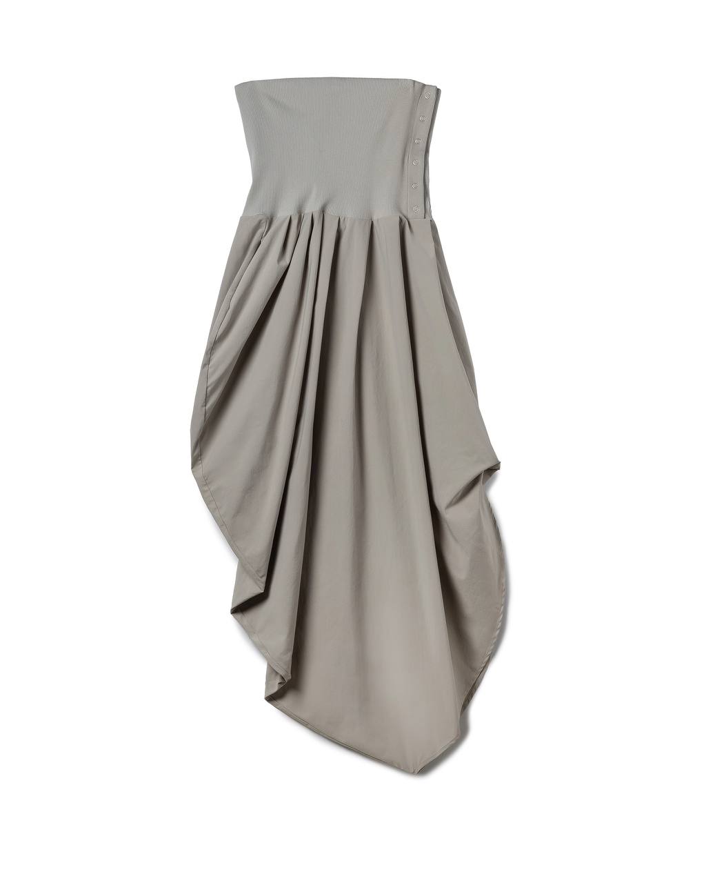 Volume Pleated Skirt