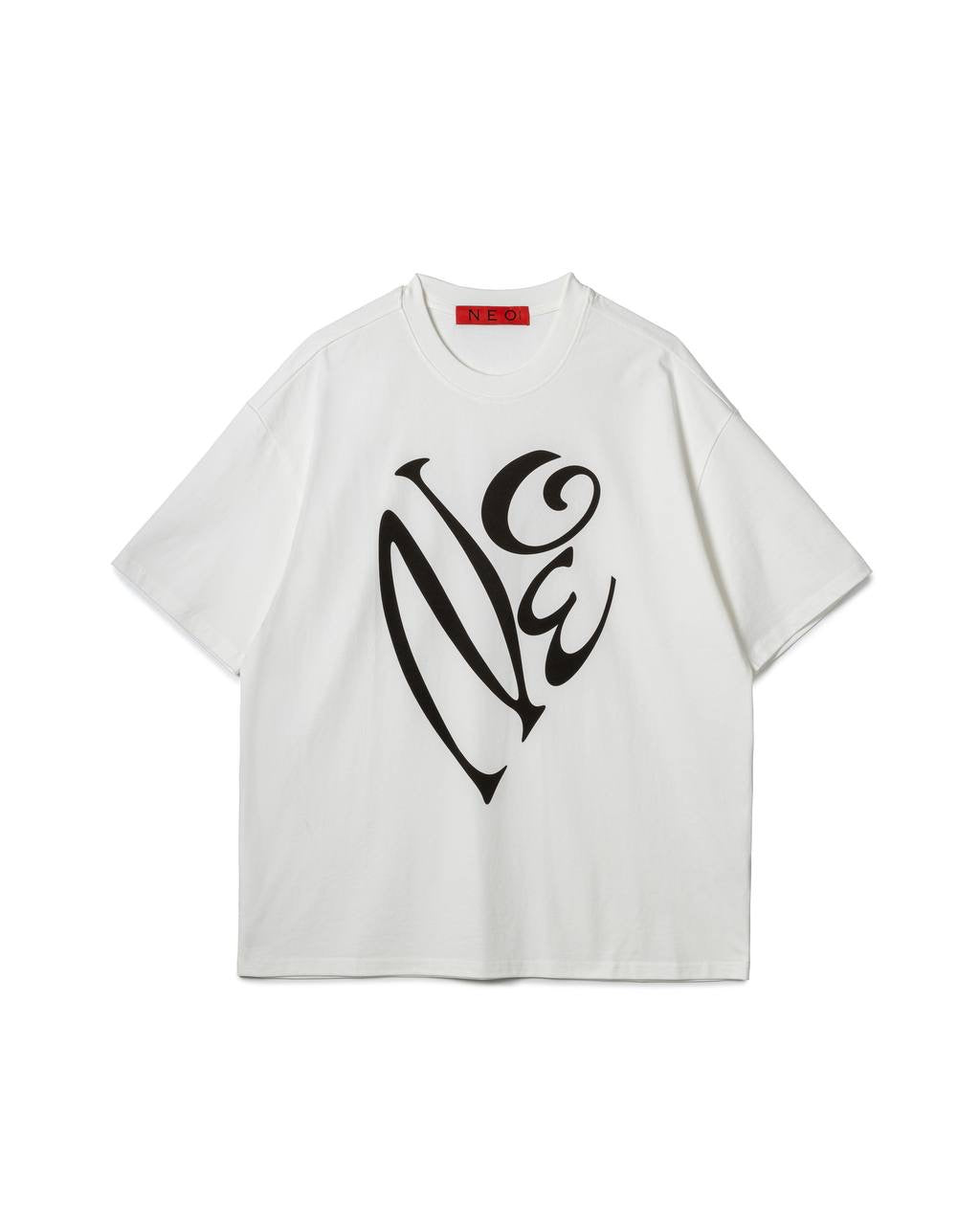 N E O Oversized Calligraphic Logo T-Shirt