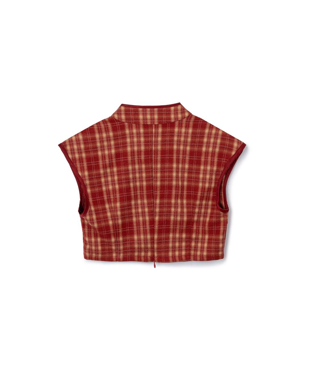 VOL.3_CH.1 Plaid Top