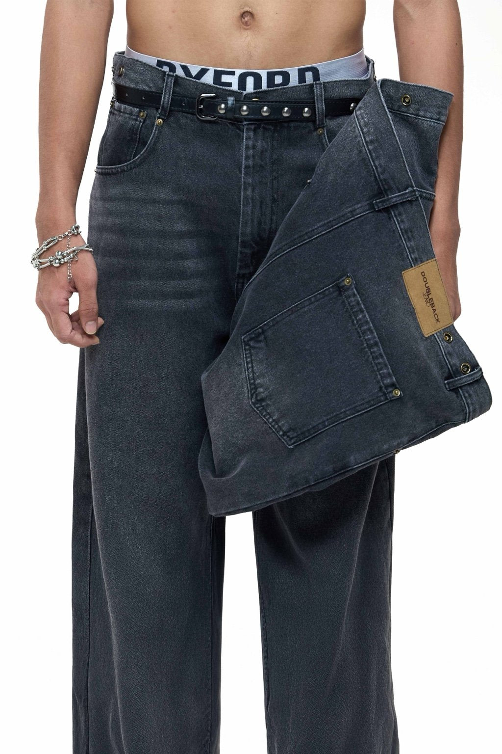 DOUBLE BACK Supershy Denim Pants