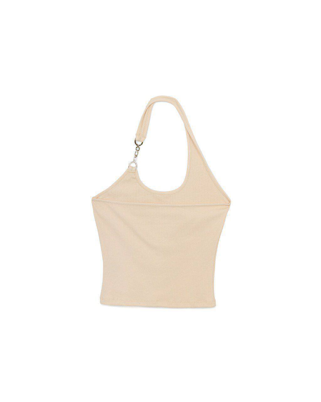 Asymmetric Buckle Strap Top