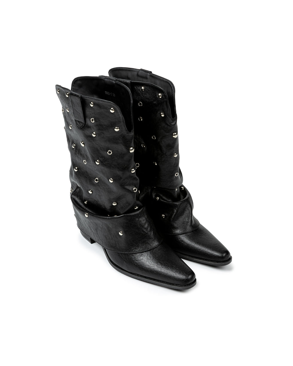 Distressed Eyelet Boots