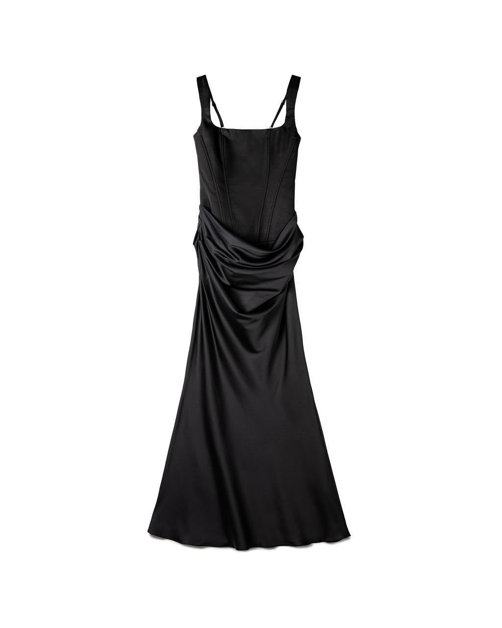Drape Corset Dress