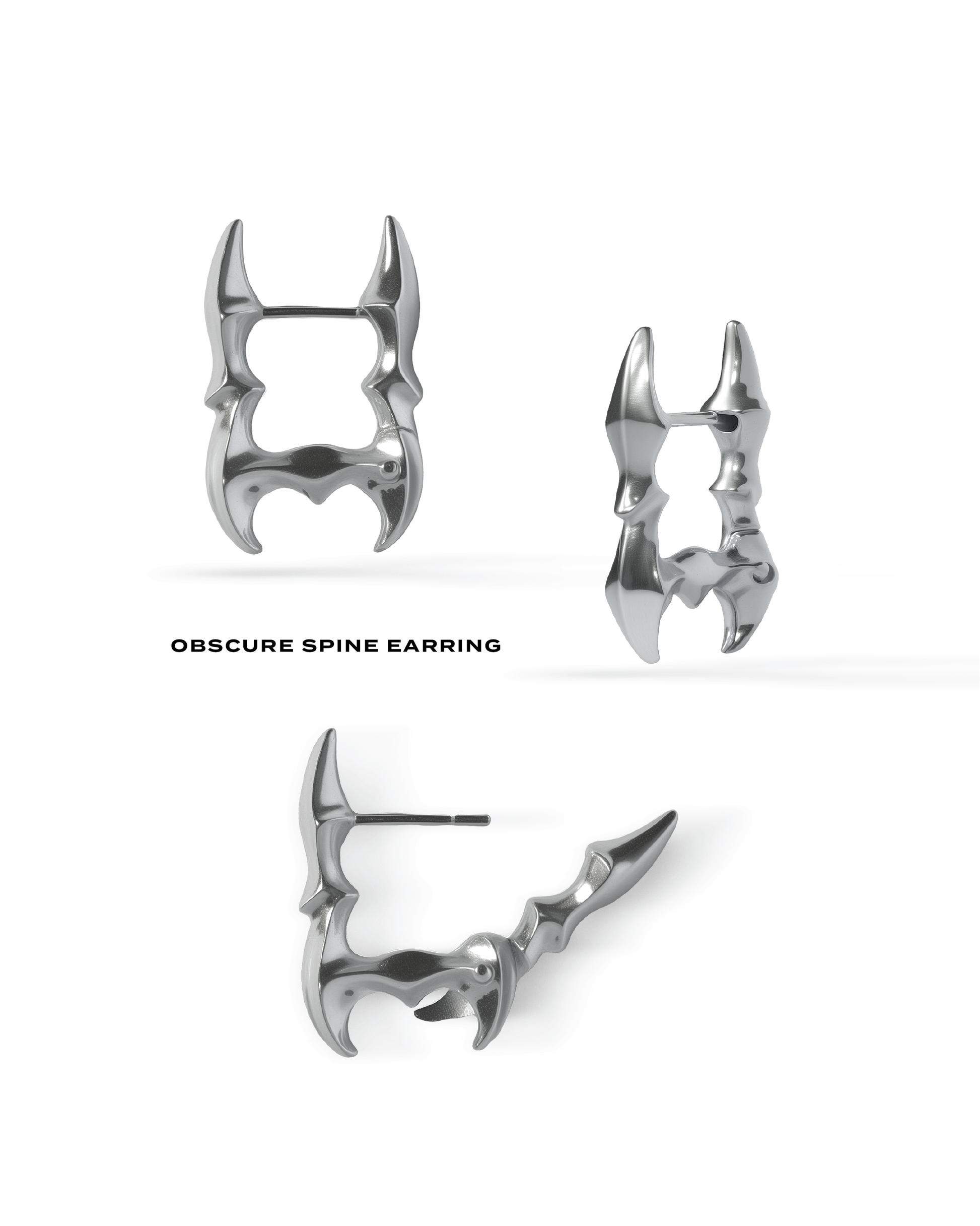 ORANDA OBSCURE FRAME EARRING